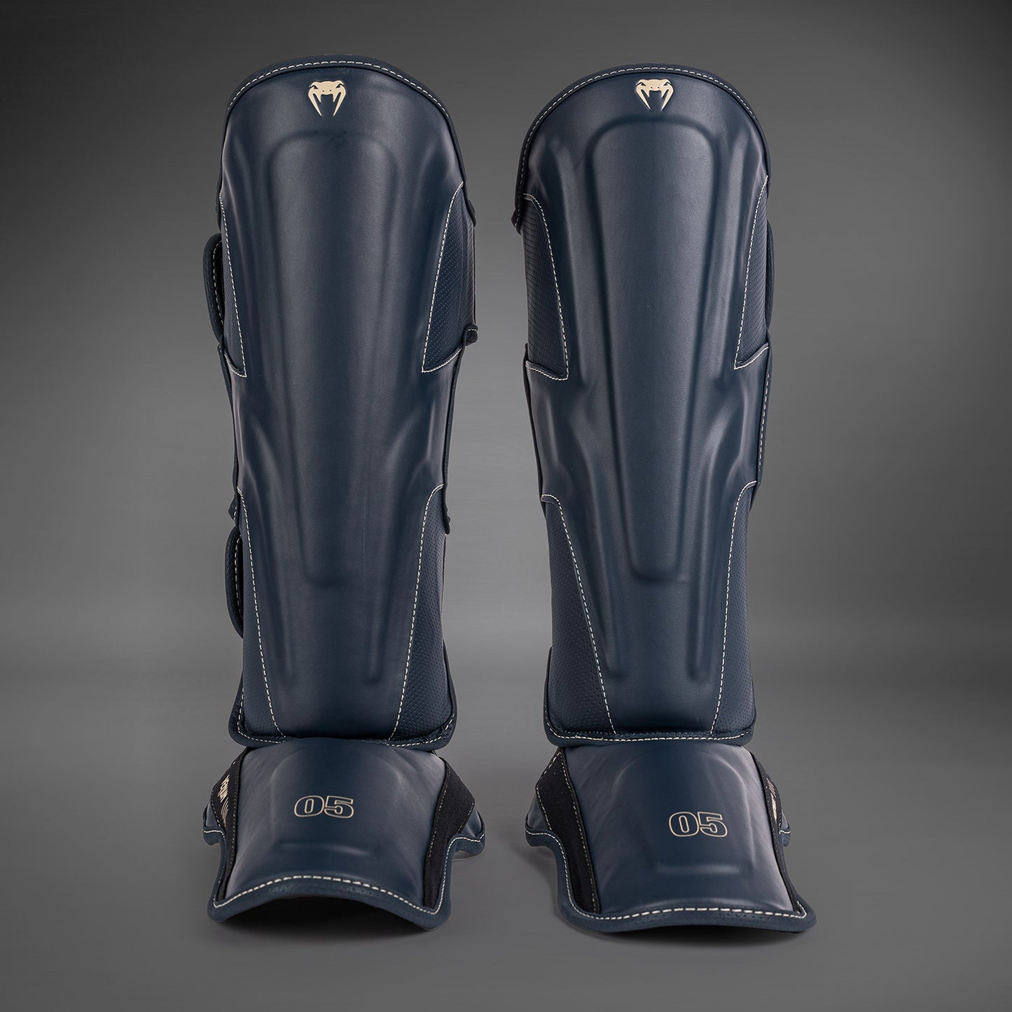 Venum Impact Evo Espinilleras - Icy Blue
