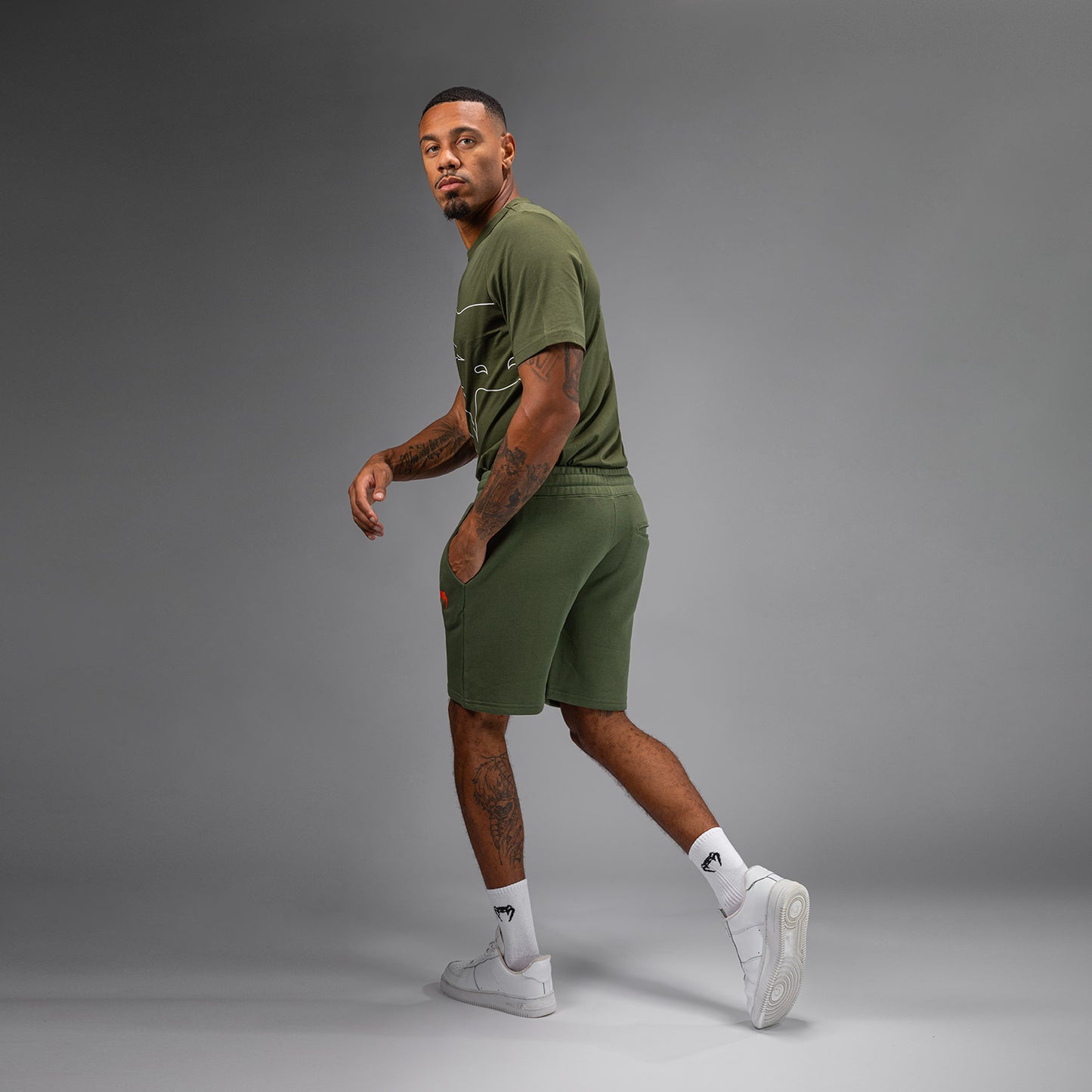 Venum Classic Pantalones Cortos Clásicos - Caqui