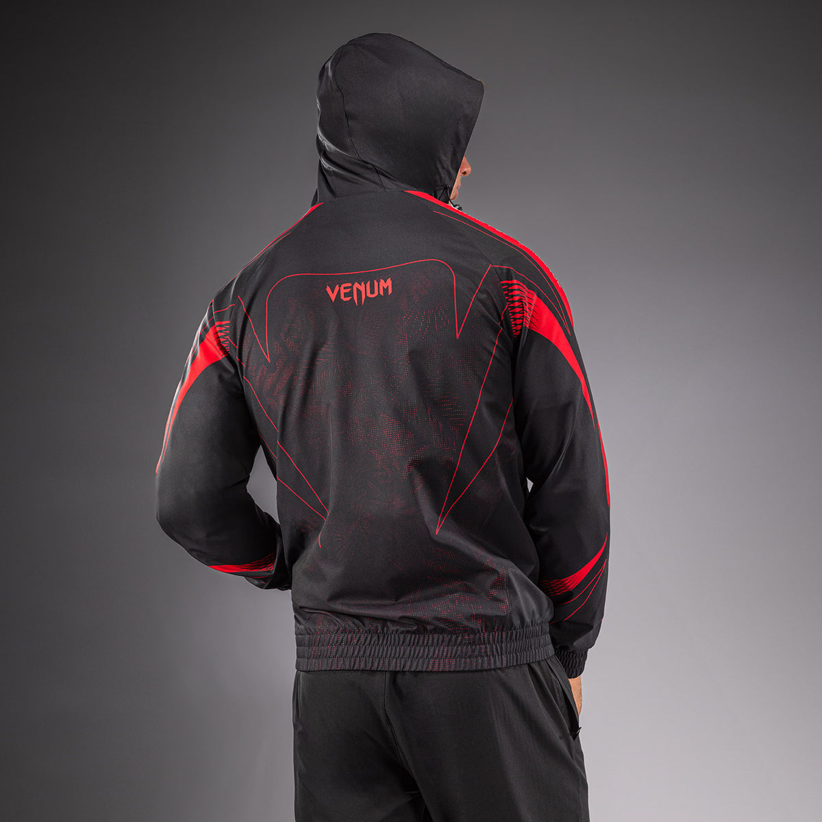 Venum Amazonia Reborn Chaqueta de chándal - Negro/Rojo
