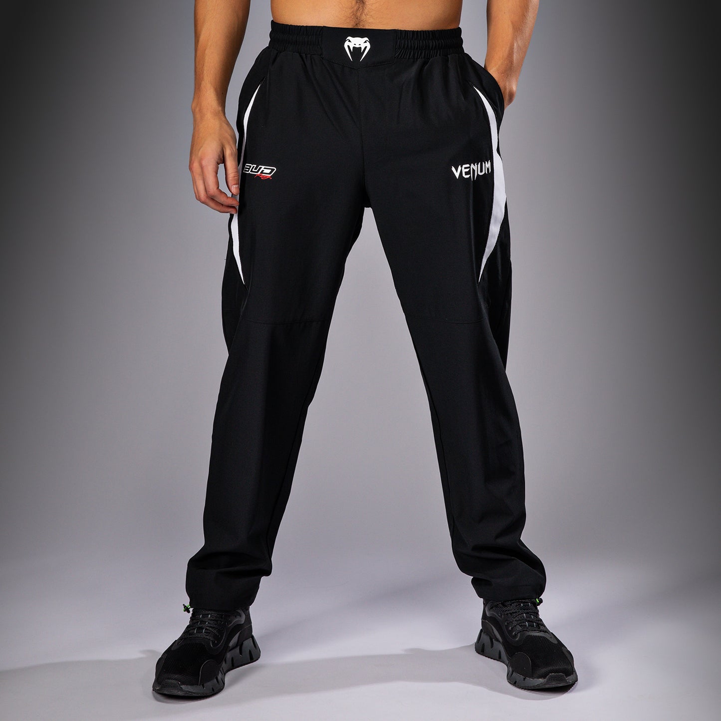 Venum x Bud Racing Joggers para Hombre - Negro/Blanco/Verde lima