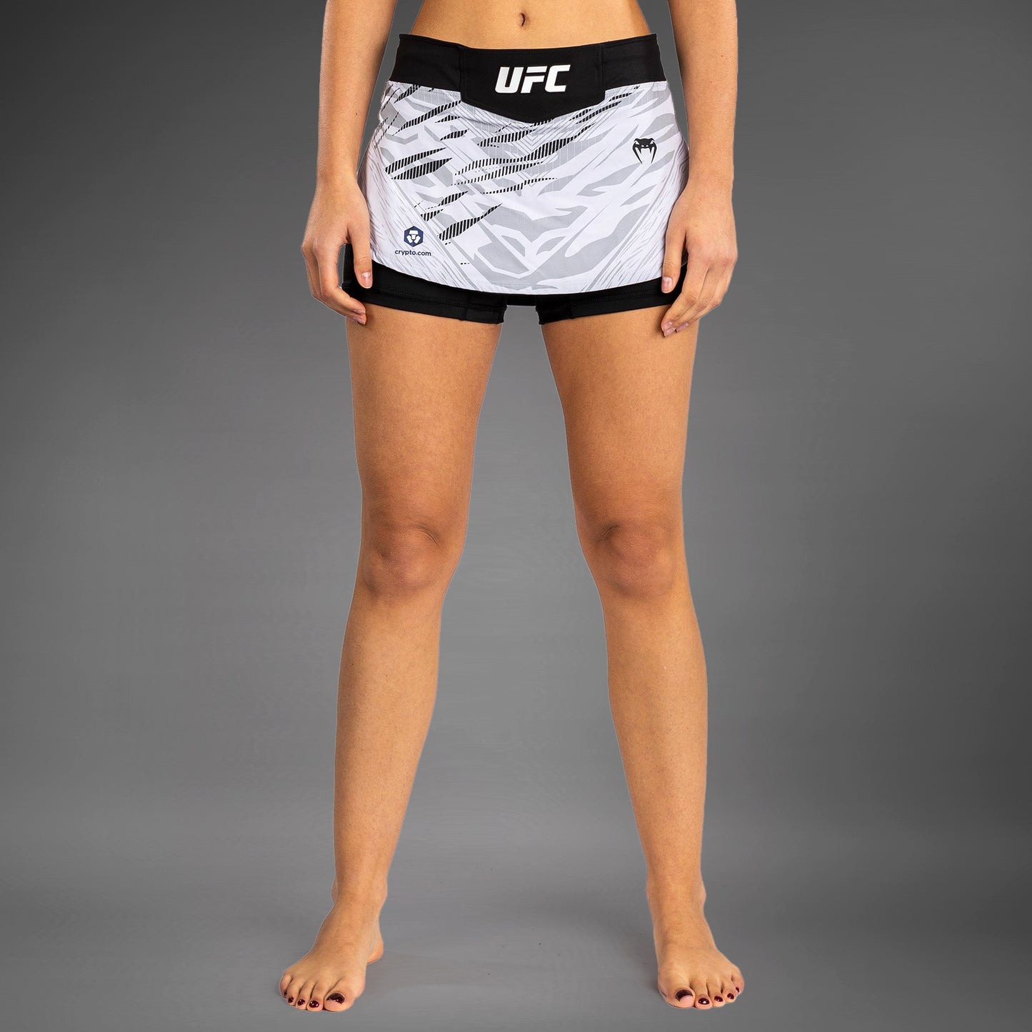 UFC Fusion by Venum Authentic Fight Night Falda Corta para Mujer - Blanco
