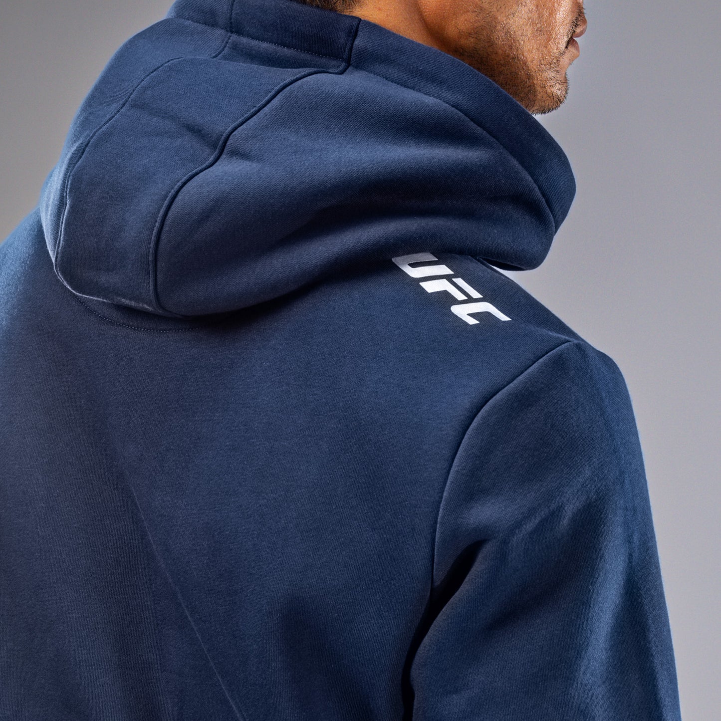 UFC Fusion by Venum Fight Week Sudadera con Capucha para Hombre - Solid Azul oceánico