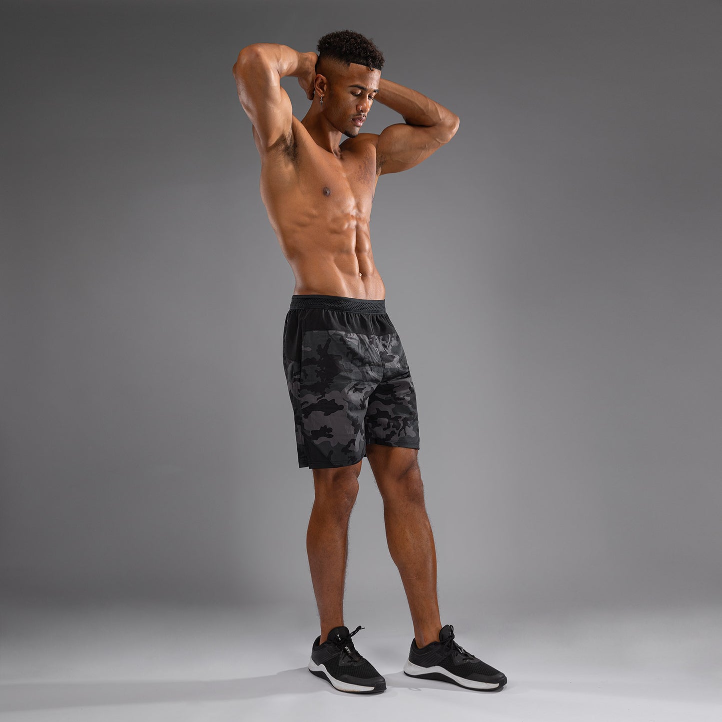 Venum G-Fit Air Pantalones Cortos de Entrenamiento para Hombre - Camuflaje Digital Urbano