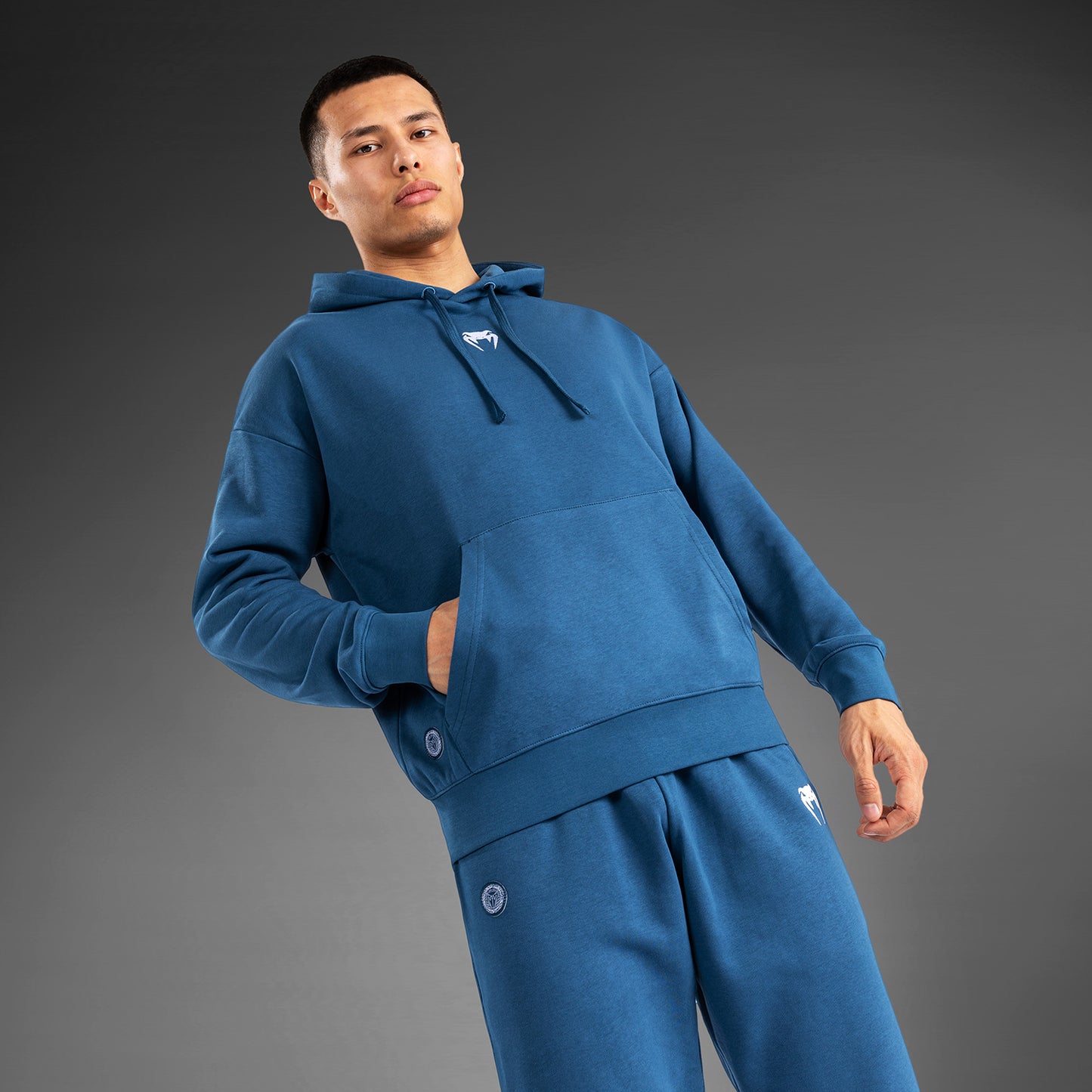 Venum Vortex XL Sudadera Con Capucha para Hombre - Azul Marino