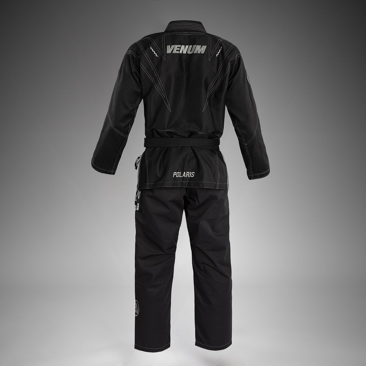 Venum x Polaris Gi BJJ - Negro/Gris Tormenta