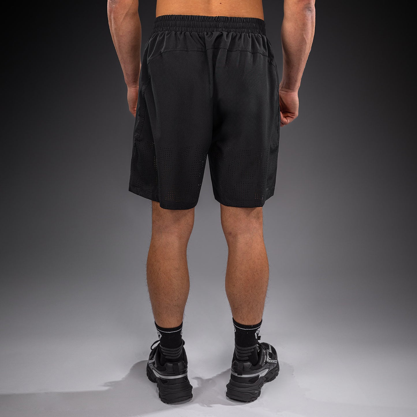 Venum Lazer Short de Entrenamiento - Negro/Gris