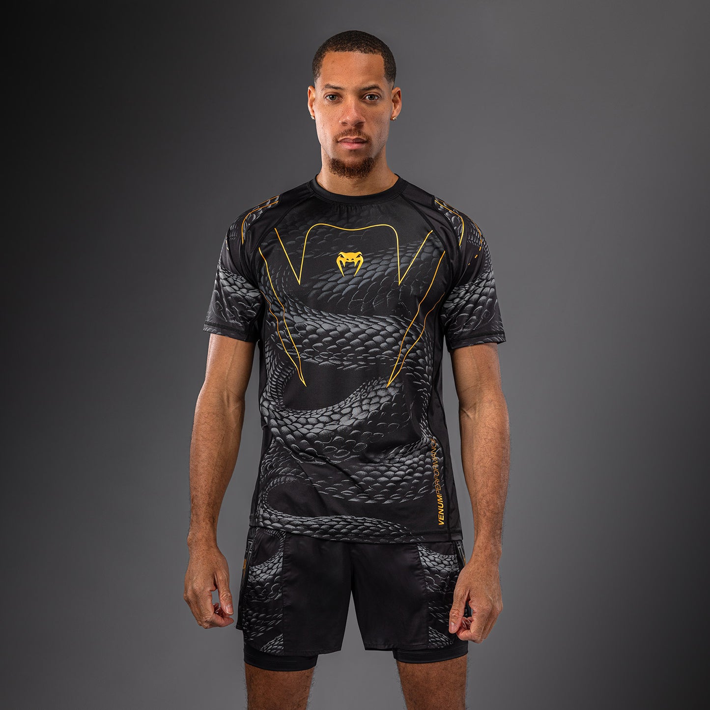 Venum Matupa Camiseta Dry Tech - Negro/Gris/Oro