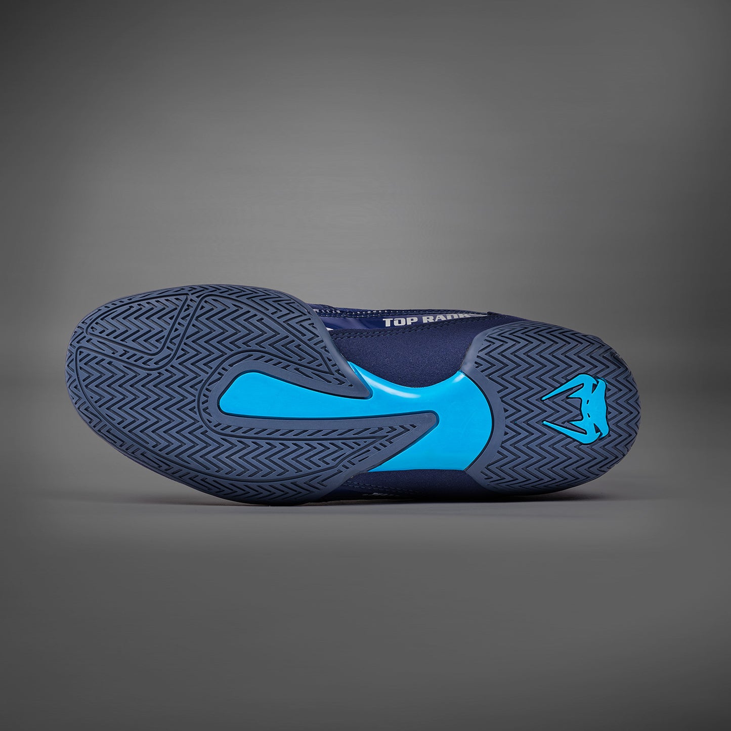 Venum x Top Rank Original Zapatillas de Boxeo - Azul Marino