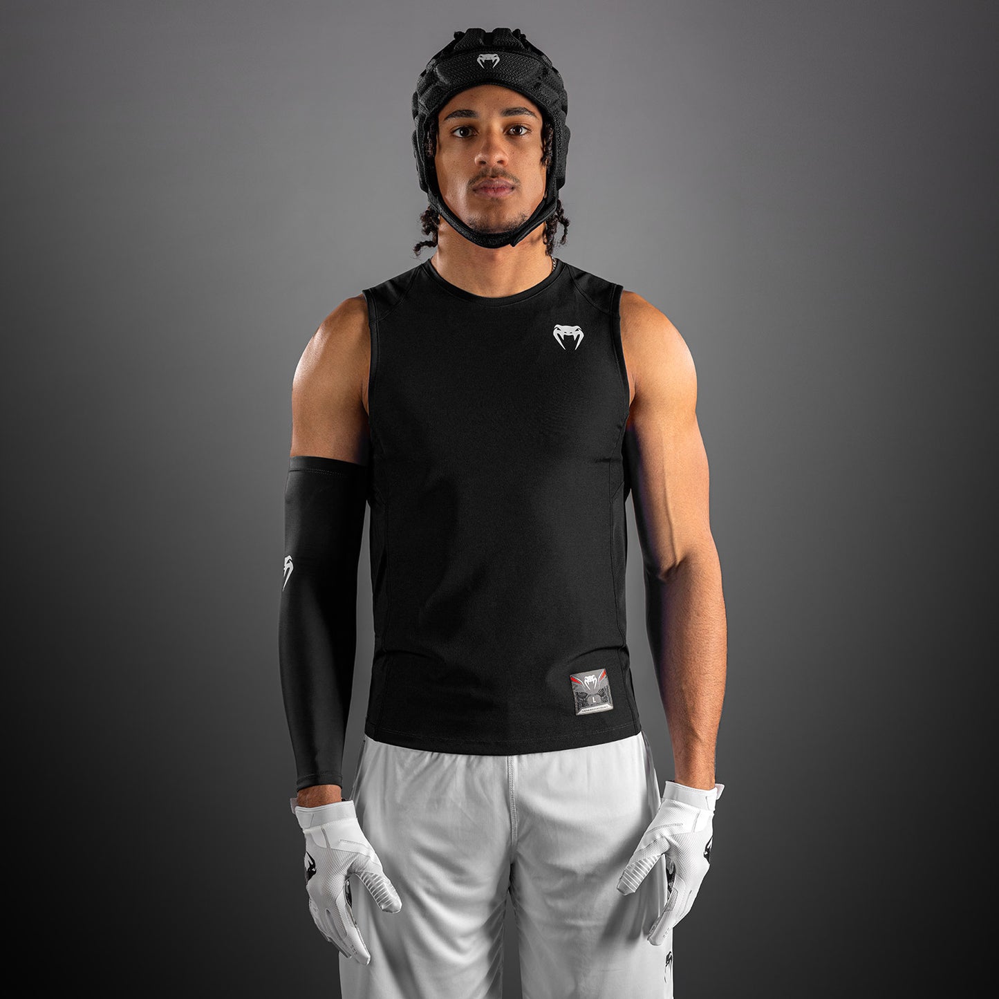 Venum Elite Fútbol Camiseta de Compresión Sin Mangas - Negro