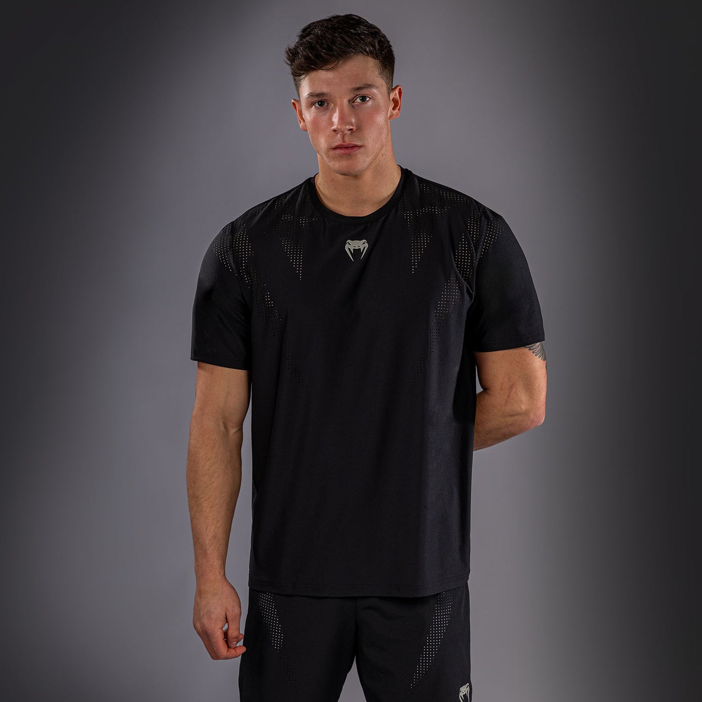 Venum Lazer Camiseta Dry Tech - Negro/Gris