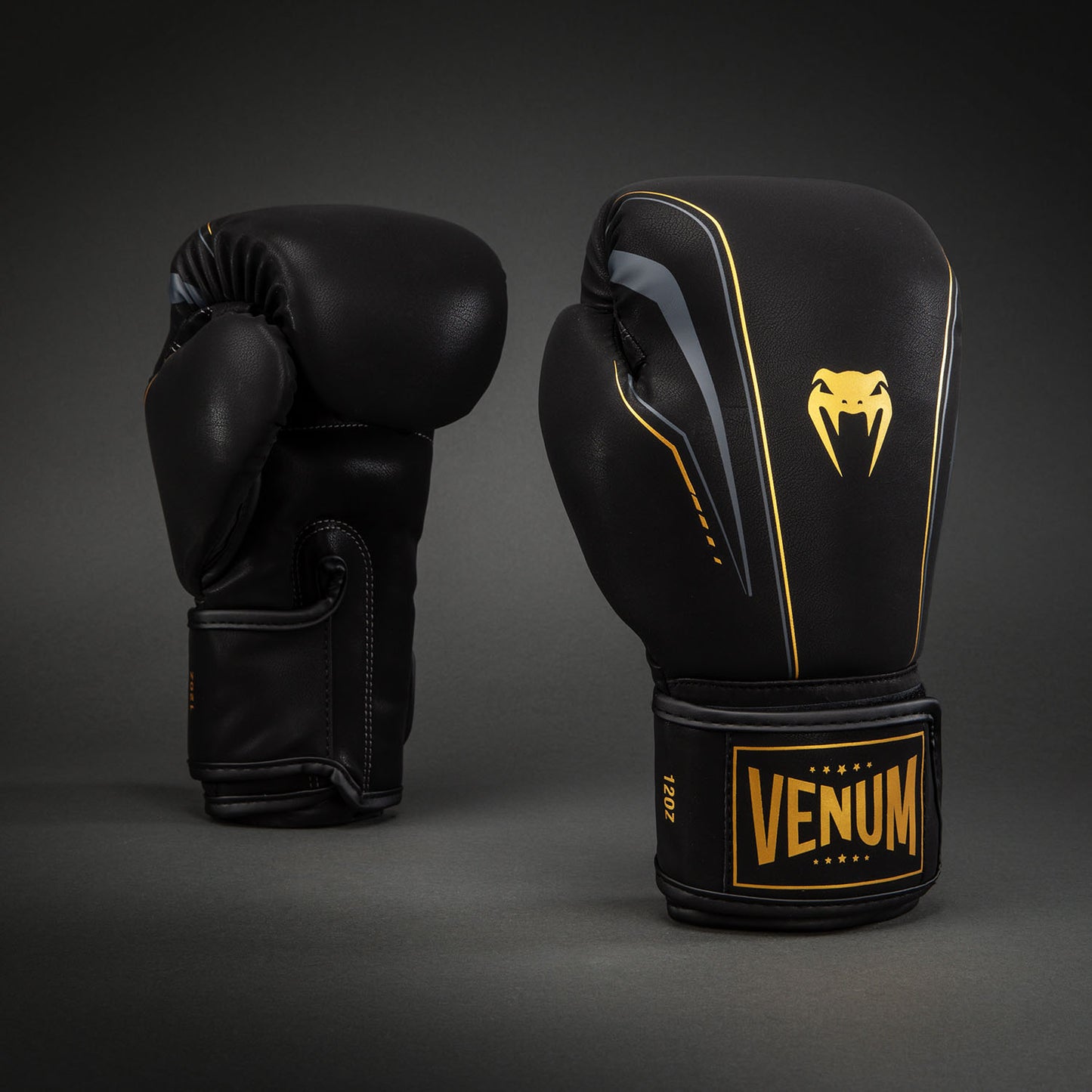 Venum Streamline Guantes de Boxeo – Negro/Oro