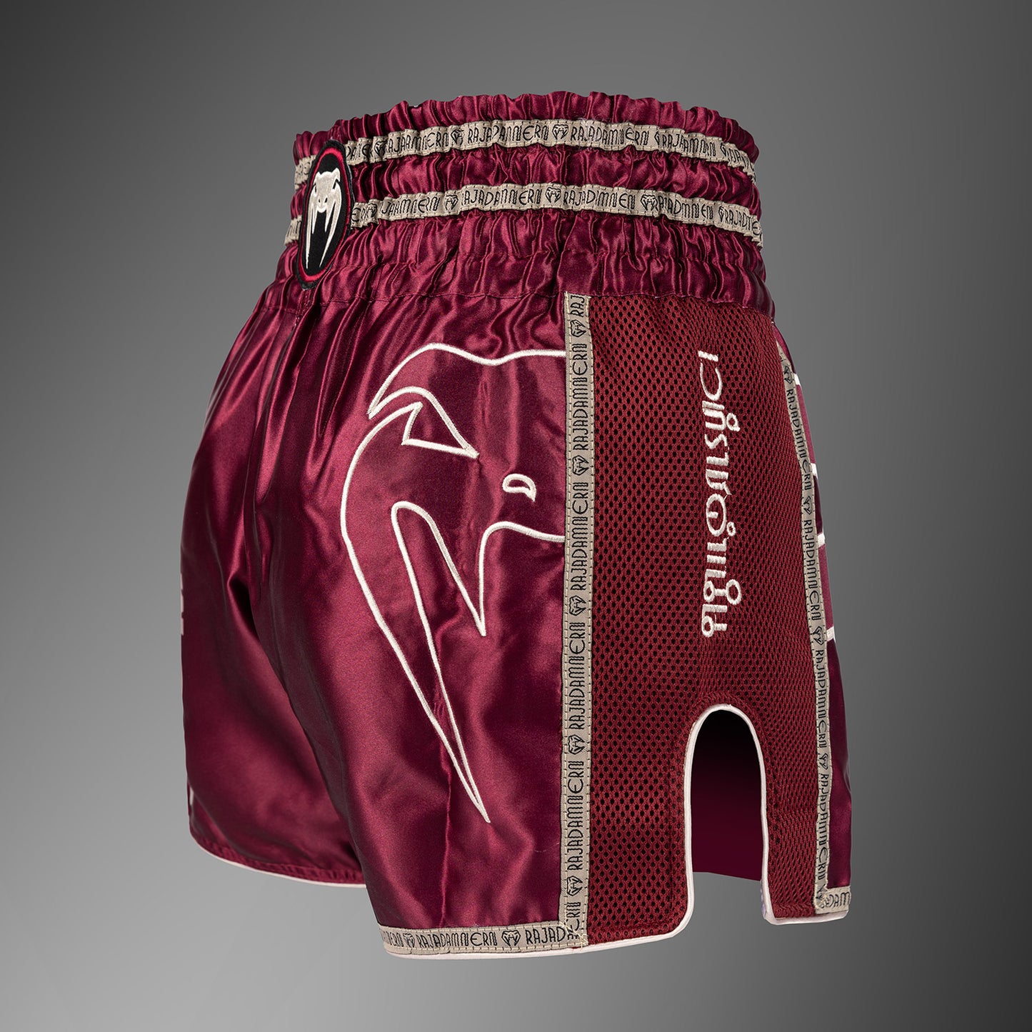 Venum x Rajadamnern Pantalones Cortos Muay Thai - Burdeos