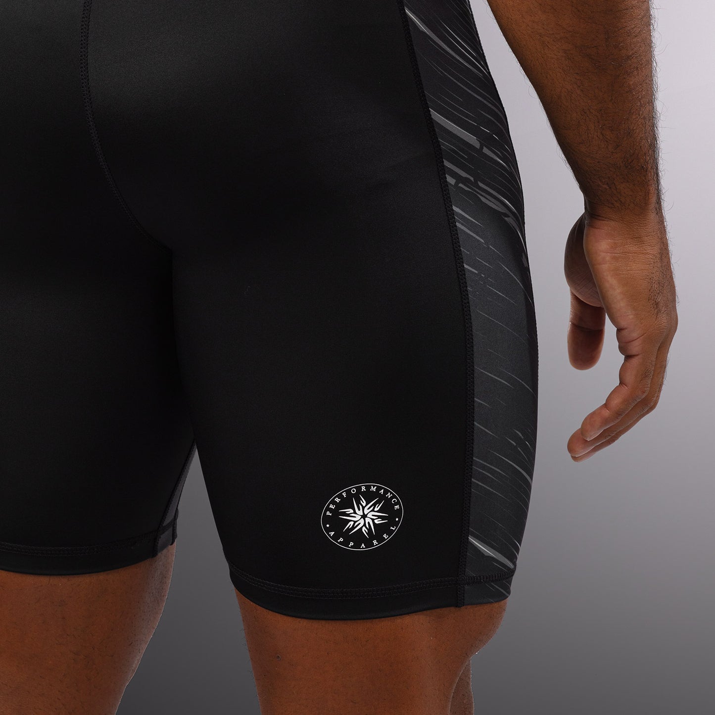 Venum Rapid Pantalones Cortos Vale Tudo - Negro/Gris Tormenta