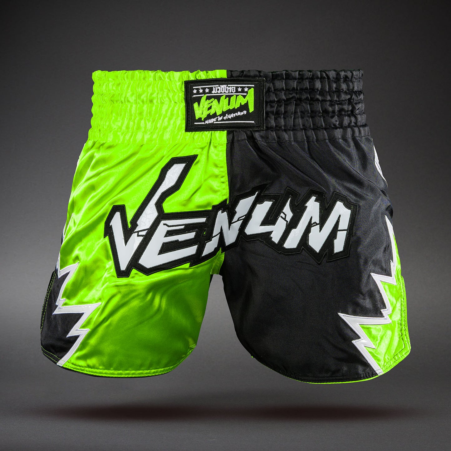Venum Inferno 2.0 Pantalones Cortos de Muay Thai - Verde/Negro