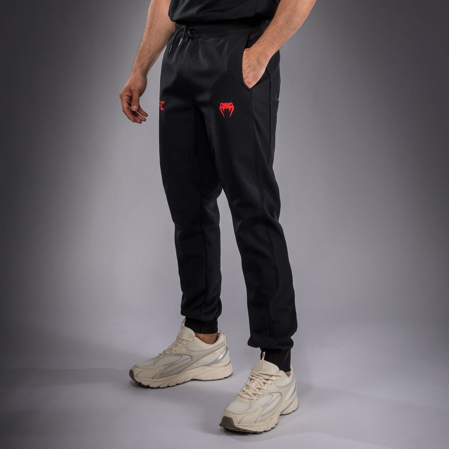 Venum UFC Unity by Venum Authentic Fight Week Pantalón para Hombre - Negro