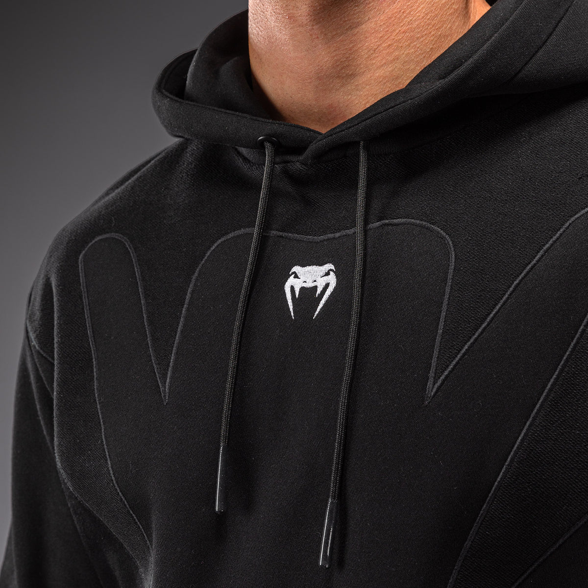 Venum Attack Fleece & Weave Sudadera con capucha - Negro