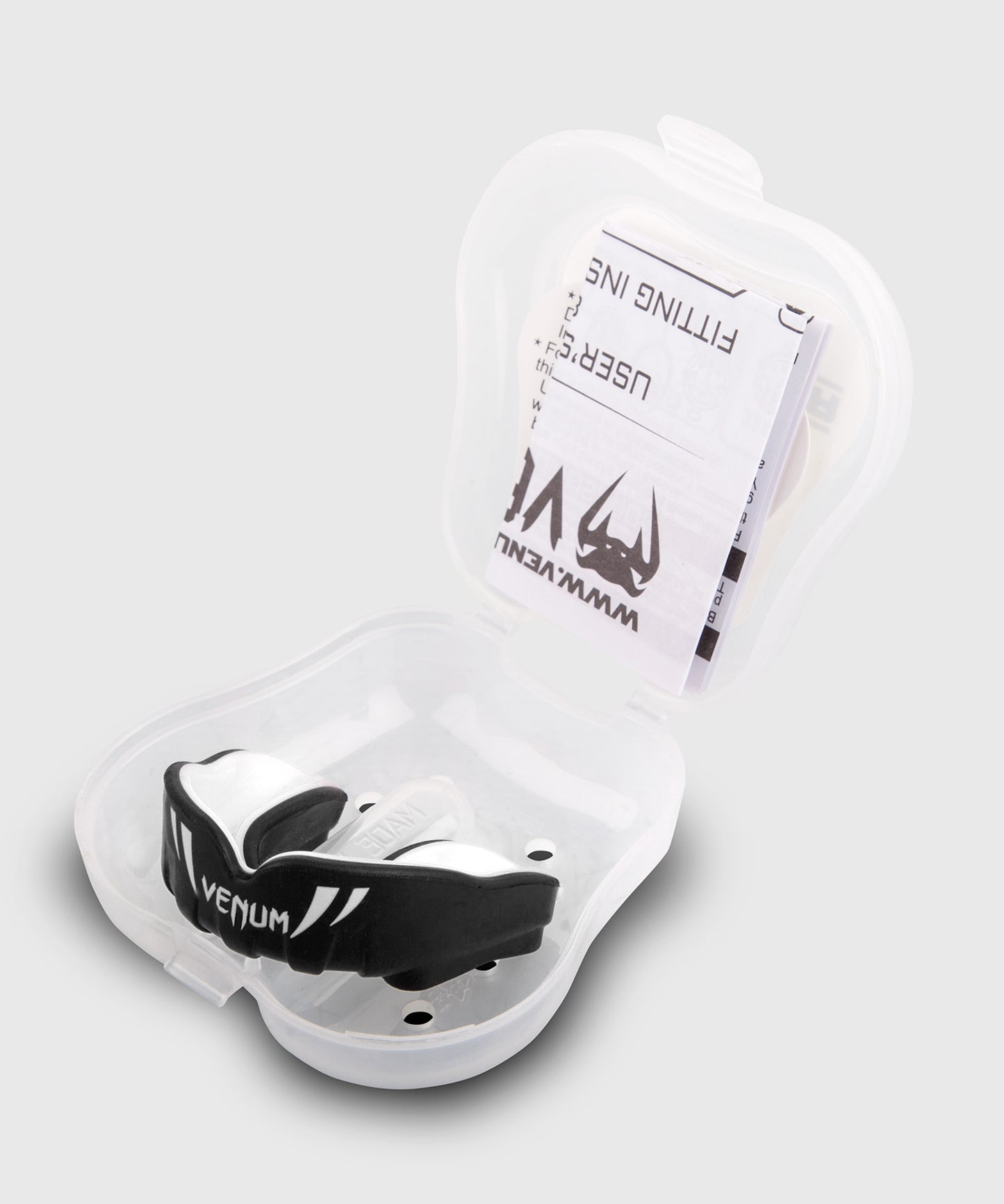 Venum Challenger Kids Protector bucal - Negro/Blanco