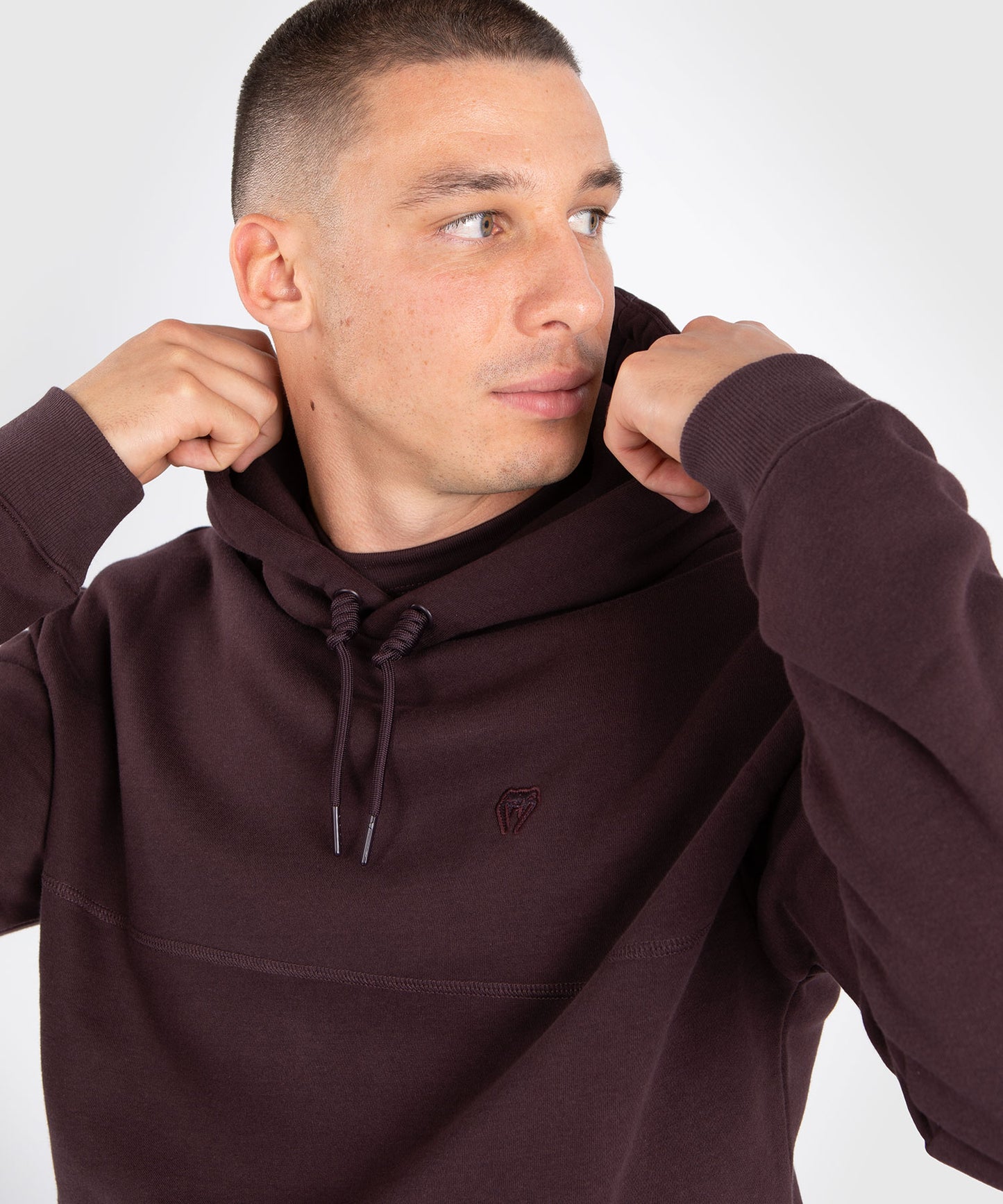 Venum Silent Power Sudadera con Capucha - Marrón Oscuro