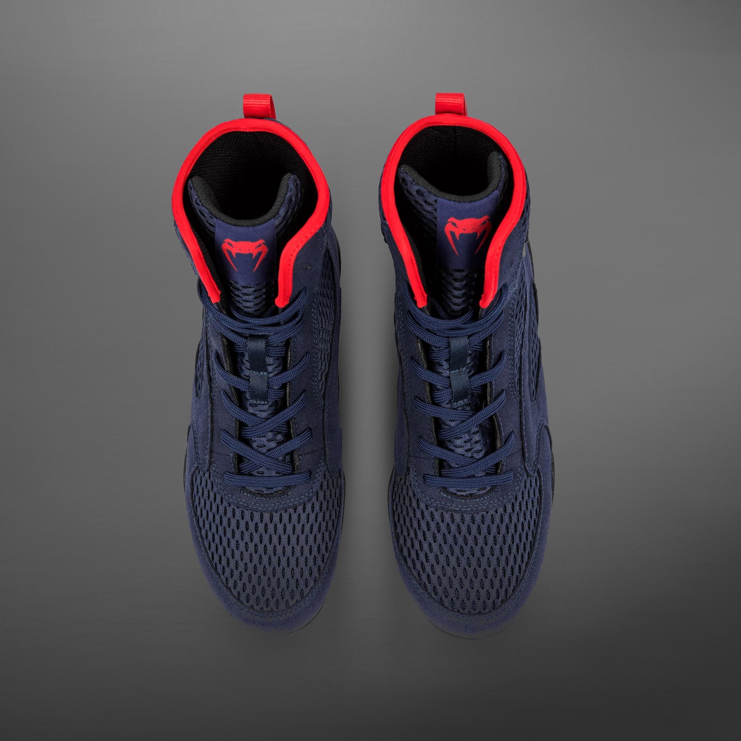 Venum Contender Calzado de Boxeo - Azul Marino/Rojo