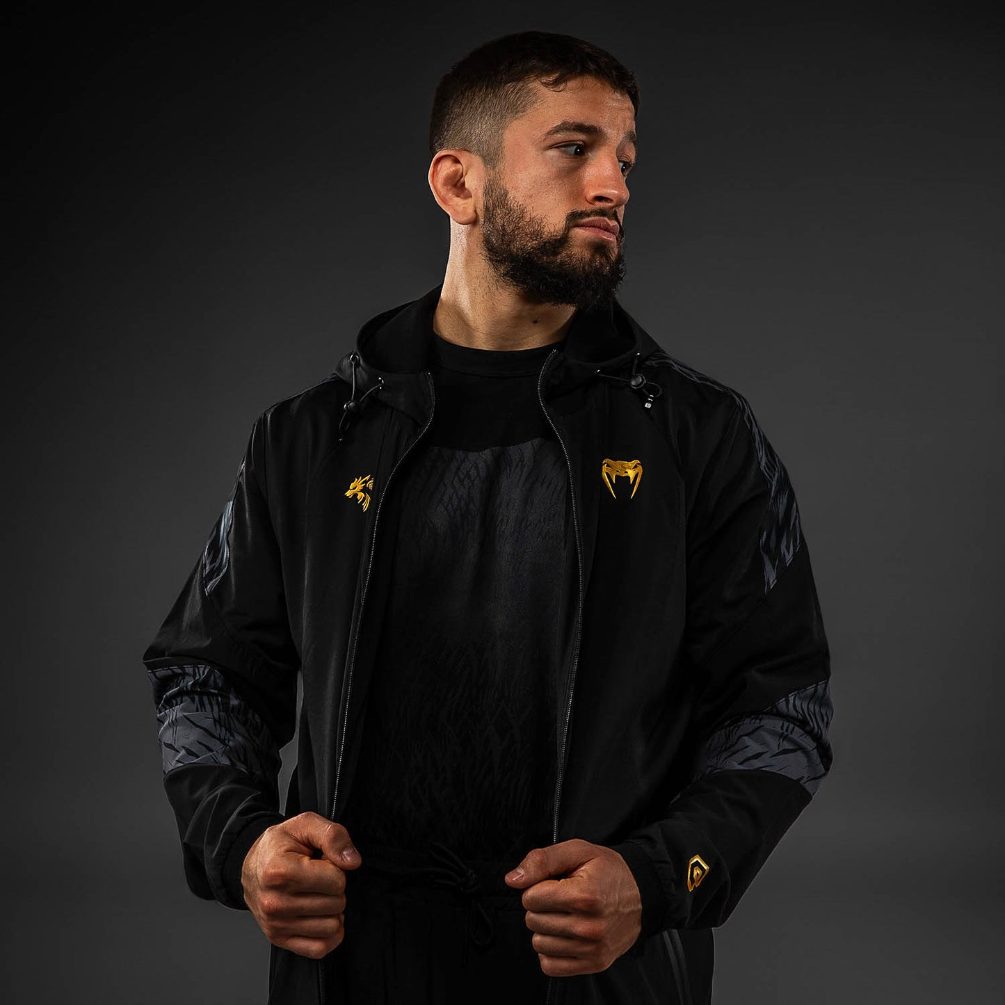 Venum x Chimaev Chaqueta Deportiva  - Negro/Gris