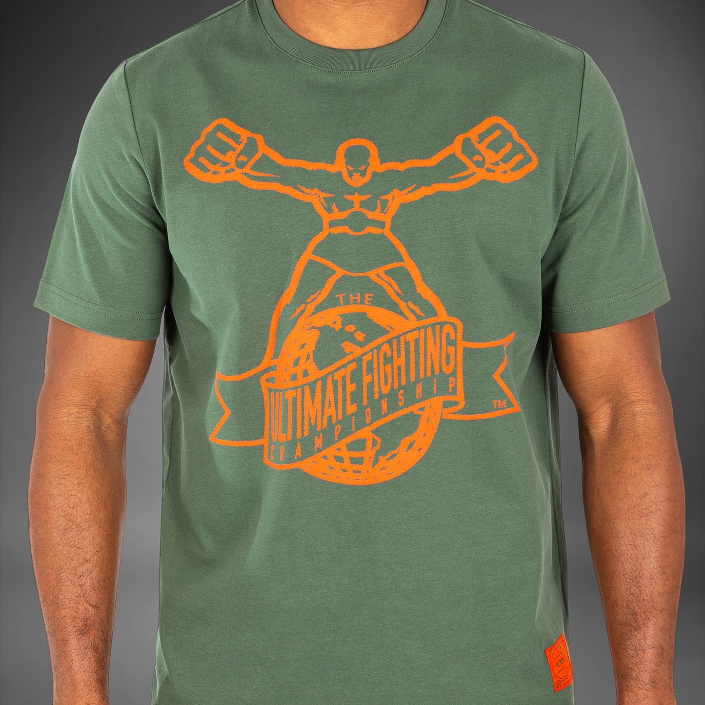 UFC by Venum Ulti-Man Camiseta - Caqui/Naranja