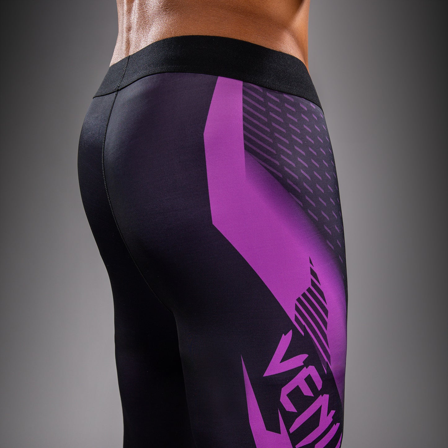 Venum No-Gi 6.0 Spats - Negro/Morado