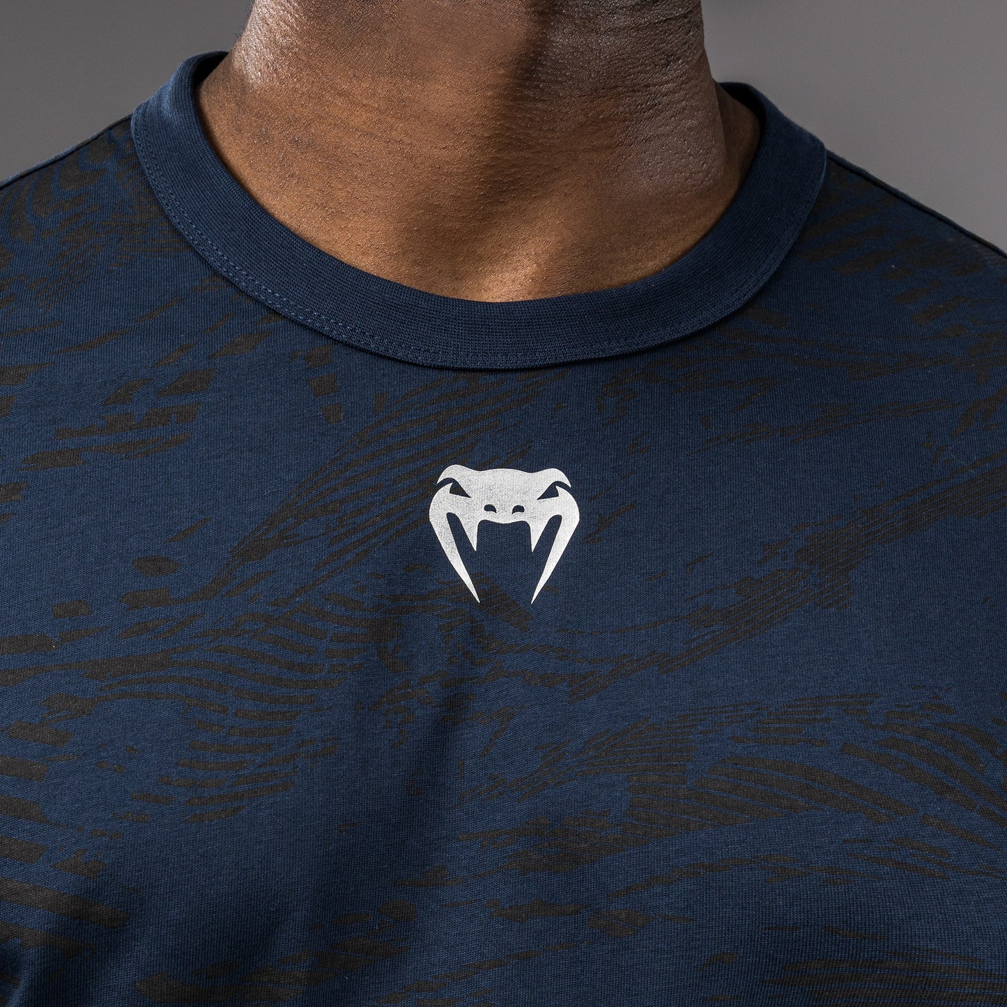 UFC Fusion by Venum Fight Week Camiseta de Manga Corta para Hombre - Azul oceánico