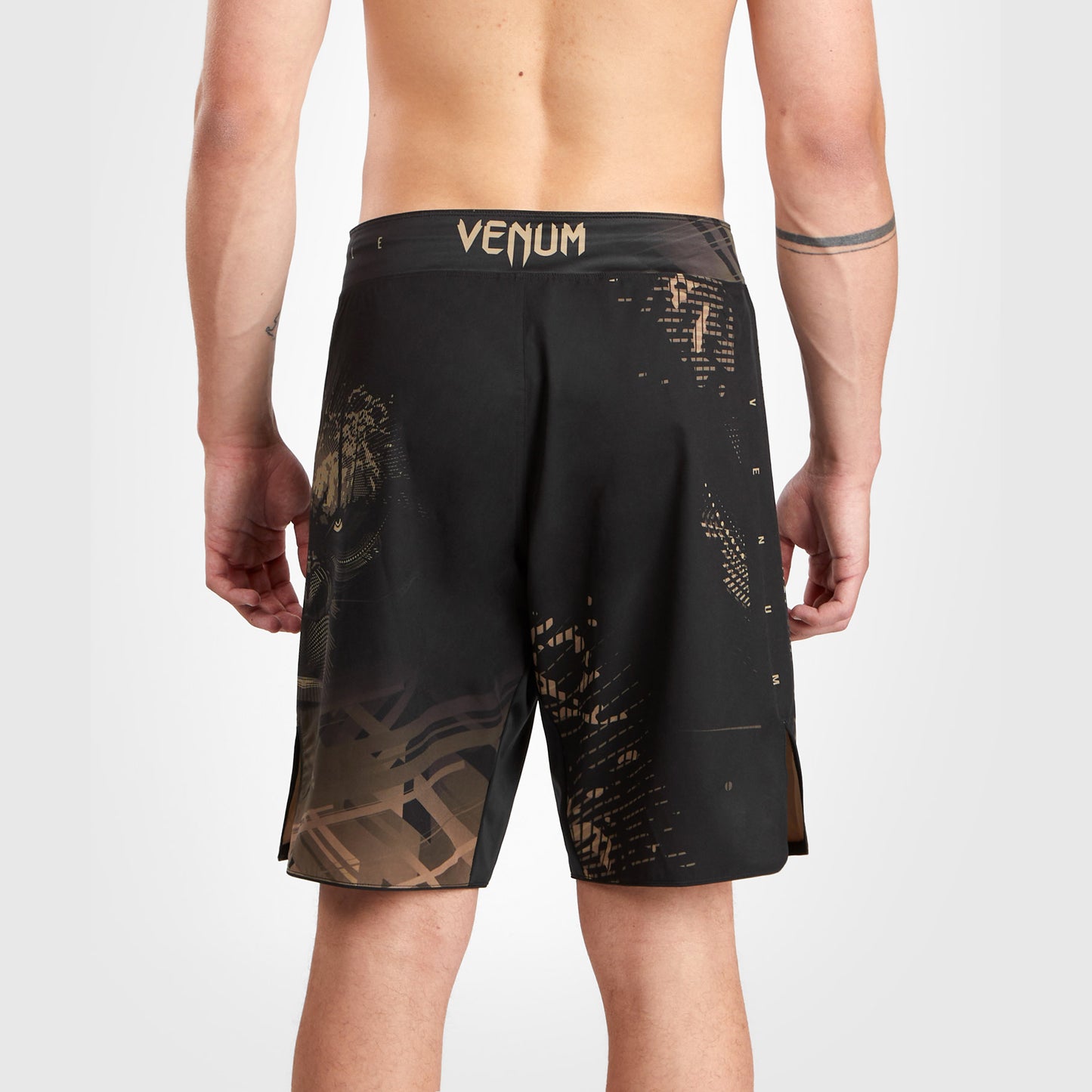 Venum Gorilla Jungle Pantalón Corto de Combate - Negro/Arena
