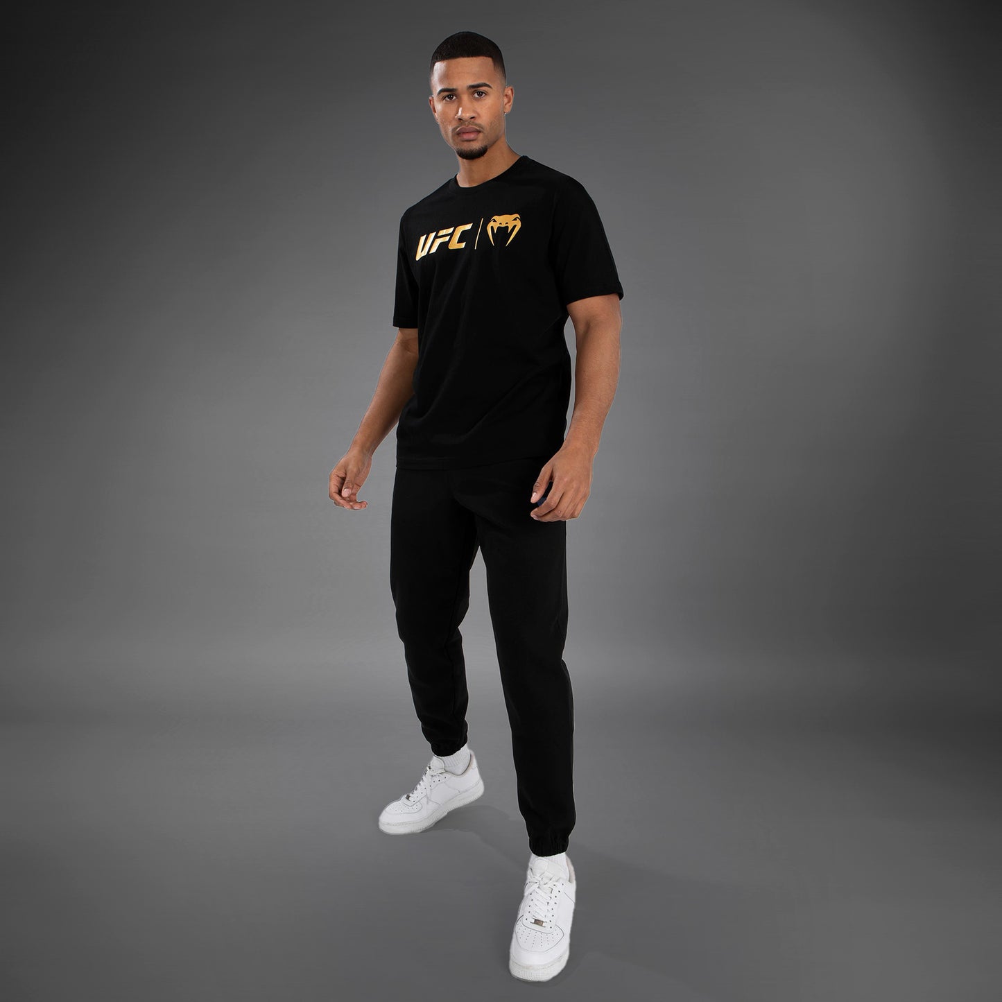 UFC Venum Classic  Camiseta - Negro/Dorado