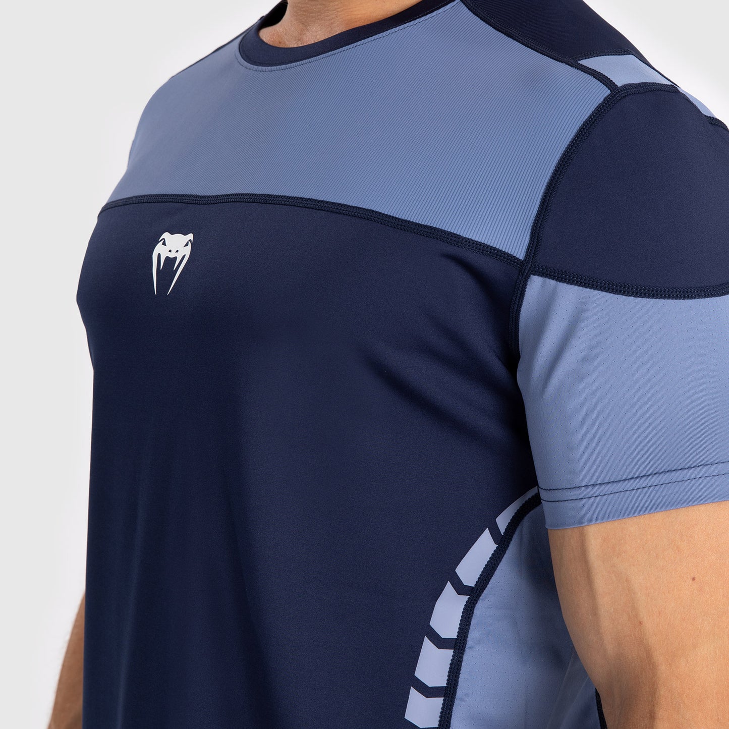 Venum Tempest Camiseta para Hombre Dry-Tech - Azul Marino/Azul