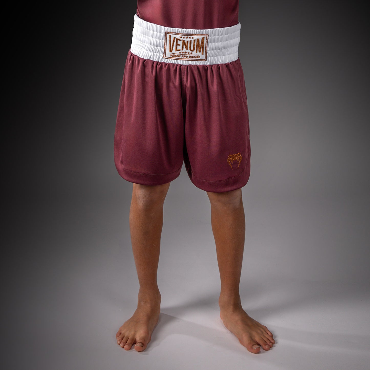 Venum Classic Short de Boxeo Para Niños – Burdeos