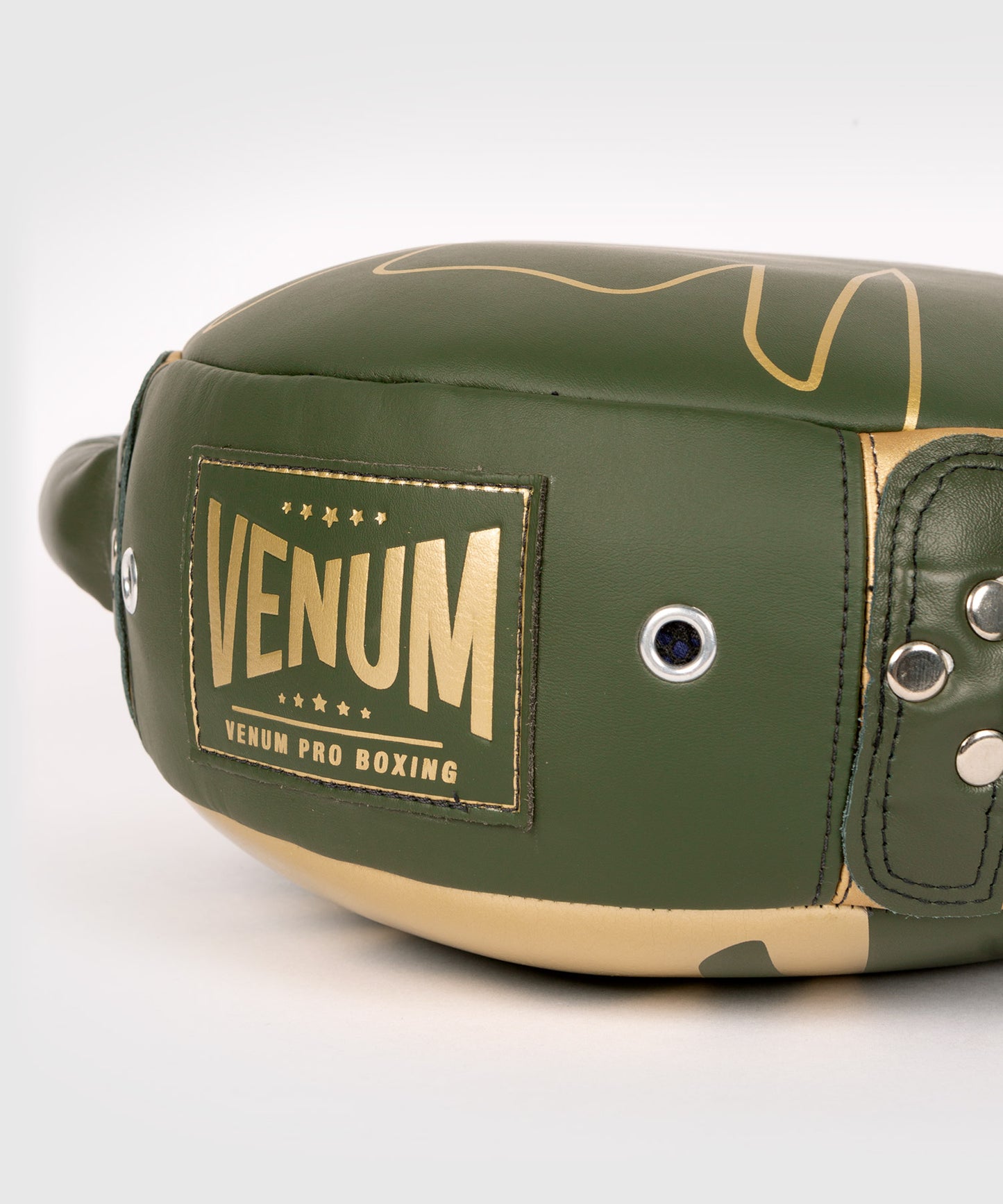 VENUM PRO BOXING - ALMOHADILLA REDONDA (PEQUEÑA) - Caqui/Oro