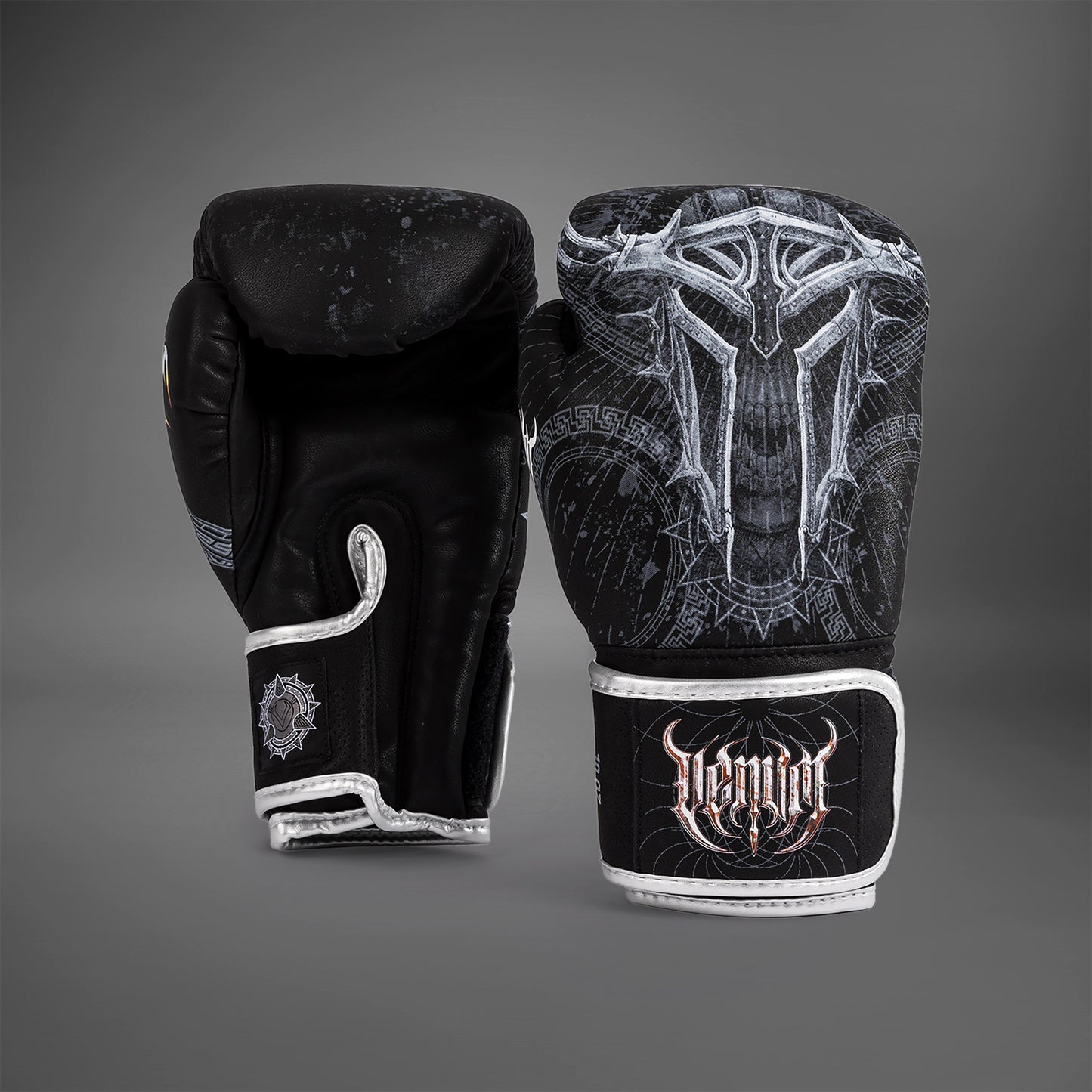 Venum Gladiator 5.0 Guantes De Boxeo - Negro/Plata