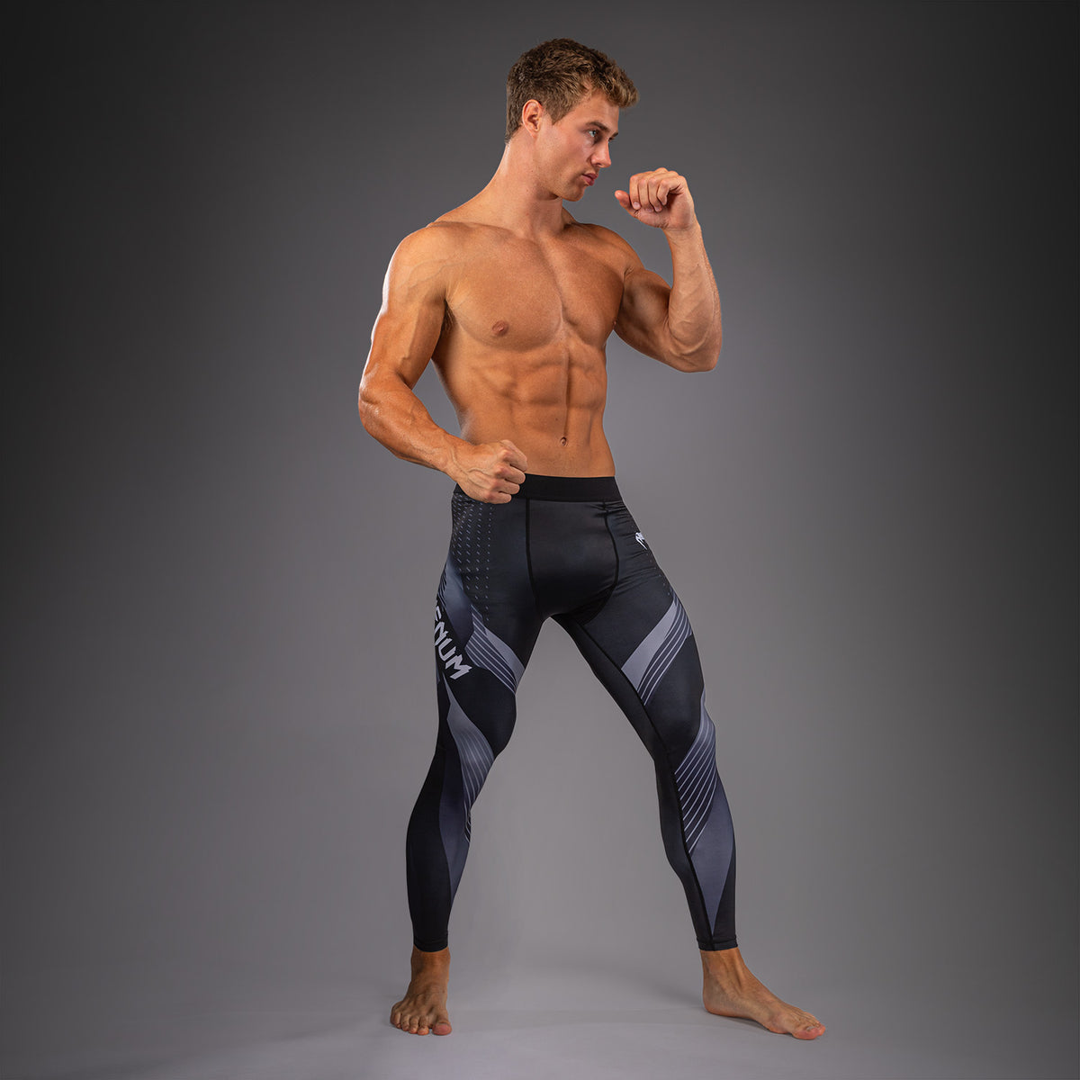 Venum No-Gi 6.0 Spats - Negro/Blanco