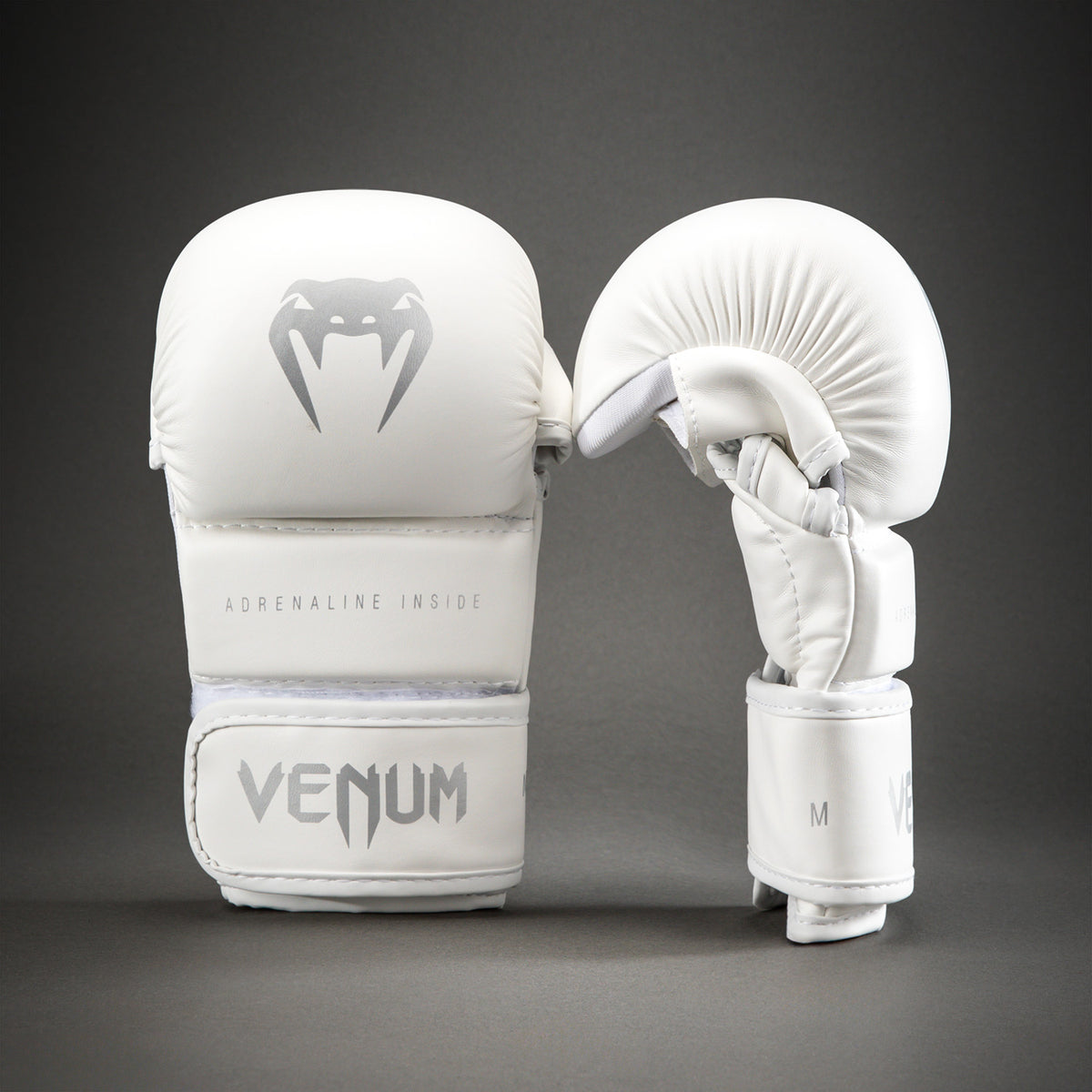Venum Contender 1.5 Guantes de sparring - Blanco/Plateado