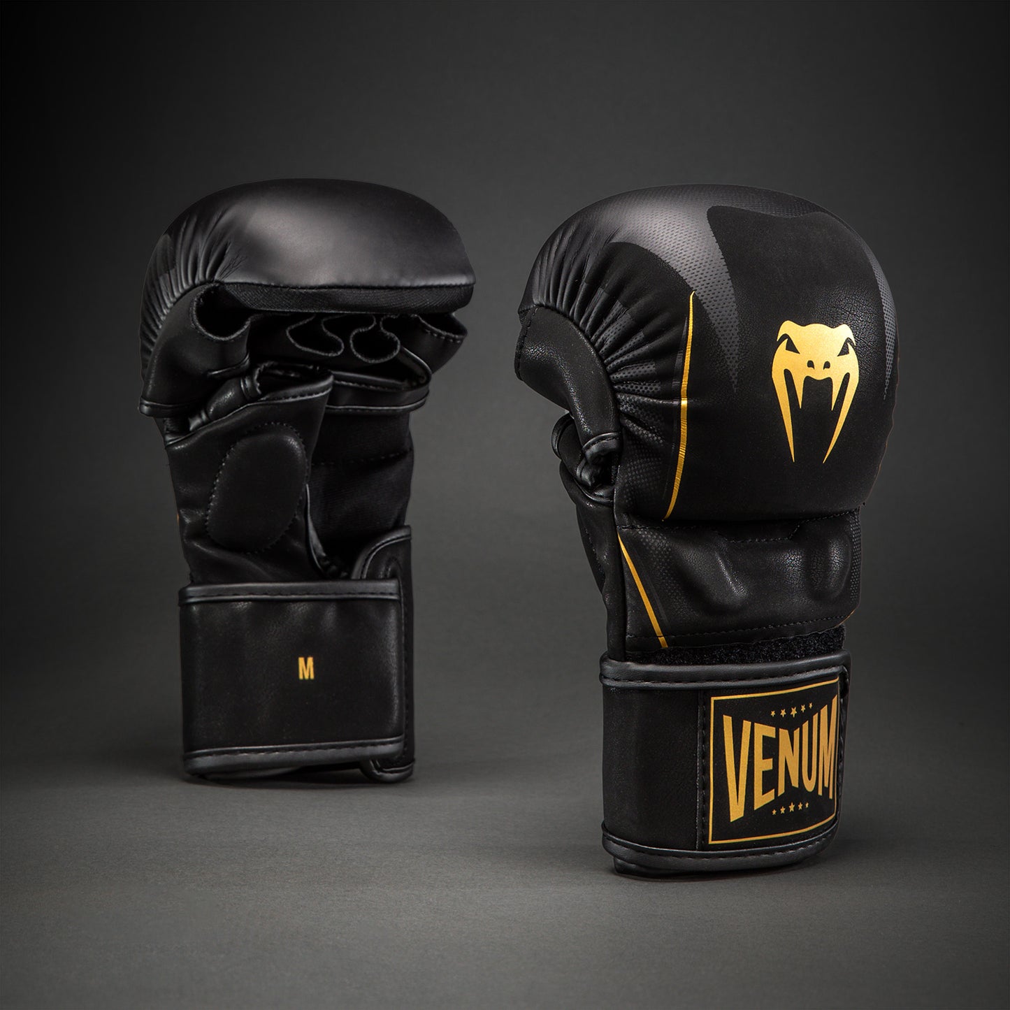 Venum G-Core Guantes de Sparring - Negro/Dorado
