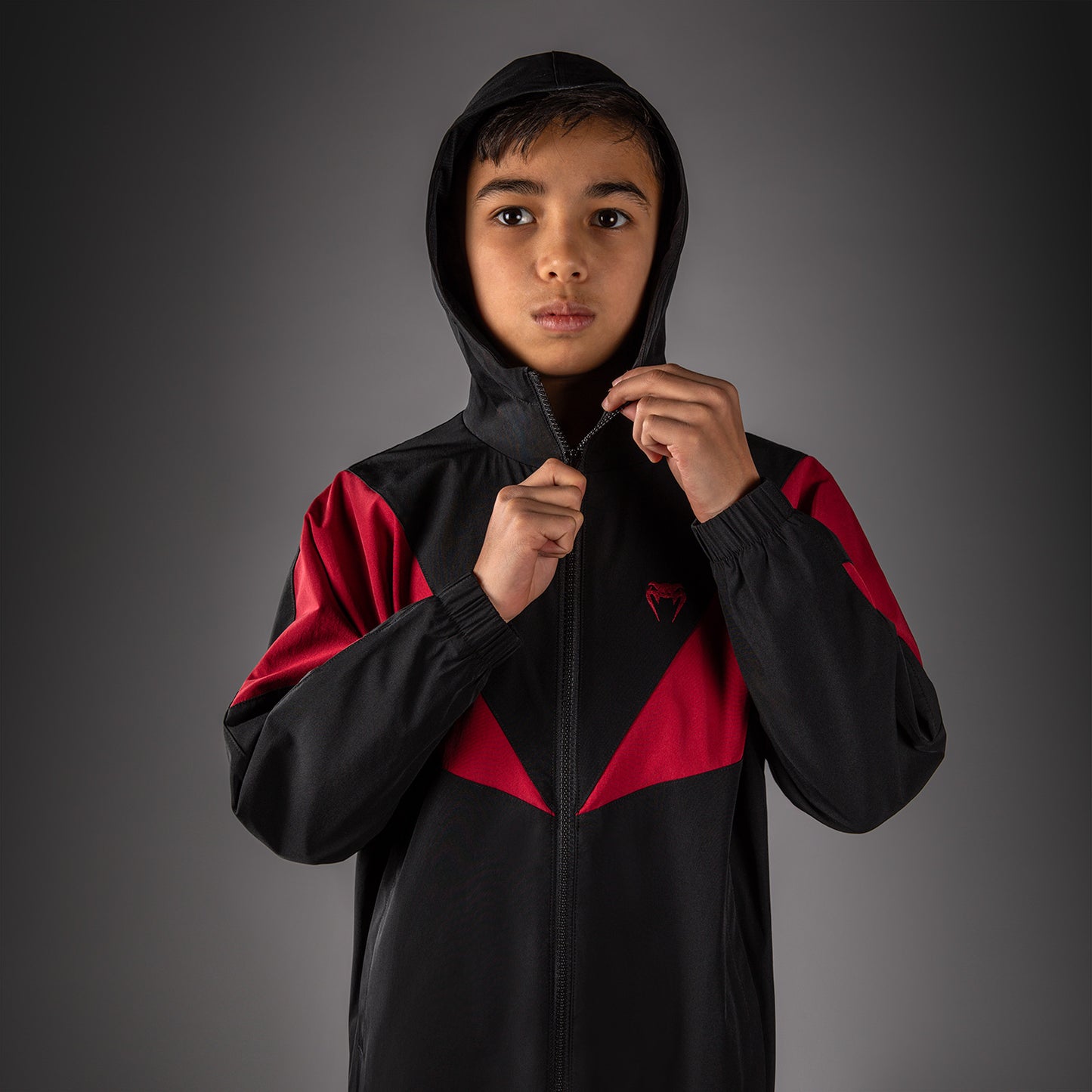Venum Vectra Chaqueta de Chándal para Niño - Negro/Rojo