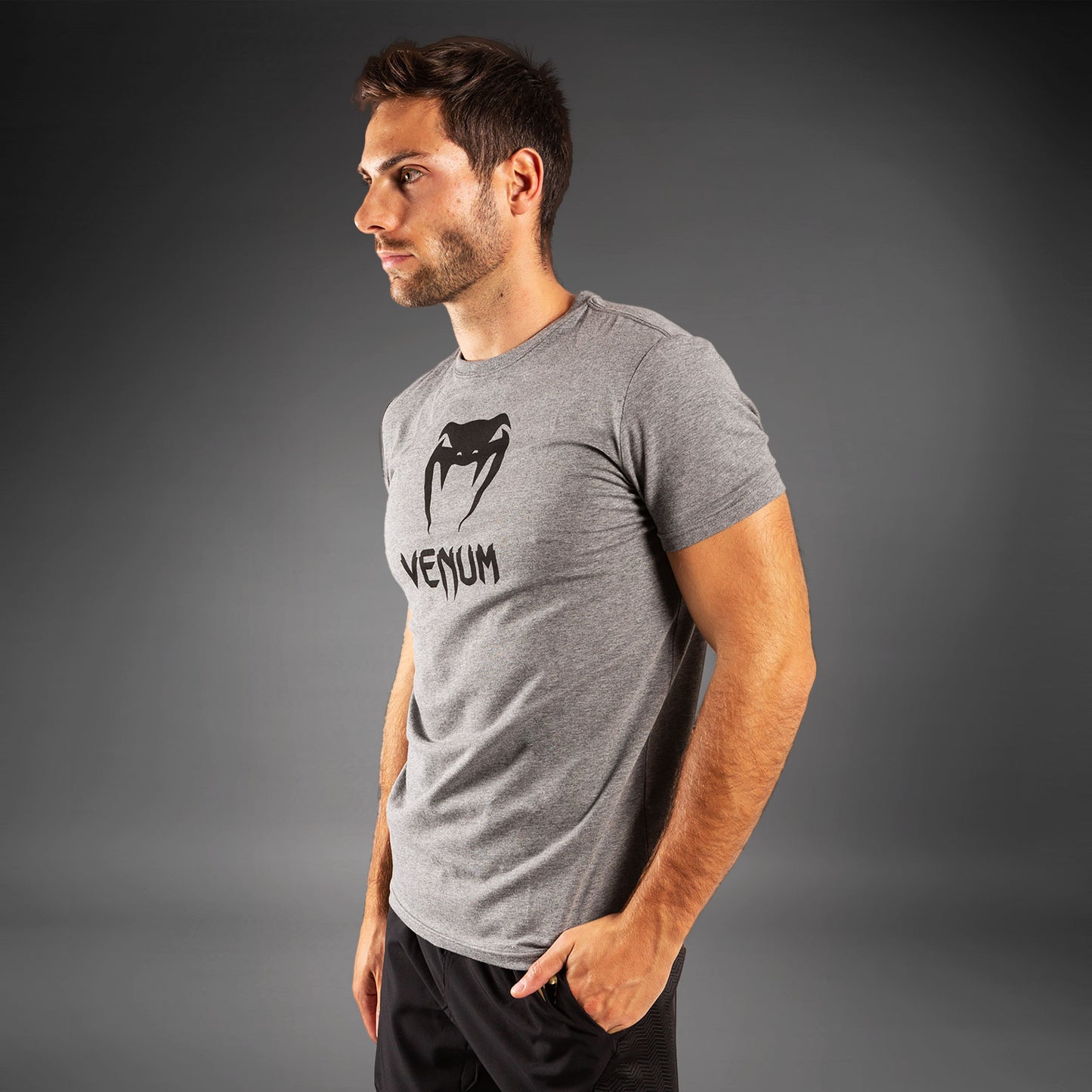 Camiseta Venum Classic – Gris Ceniza