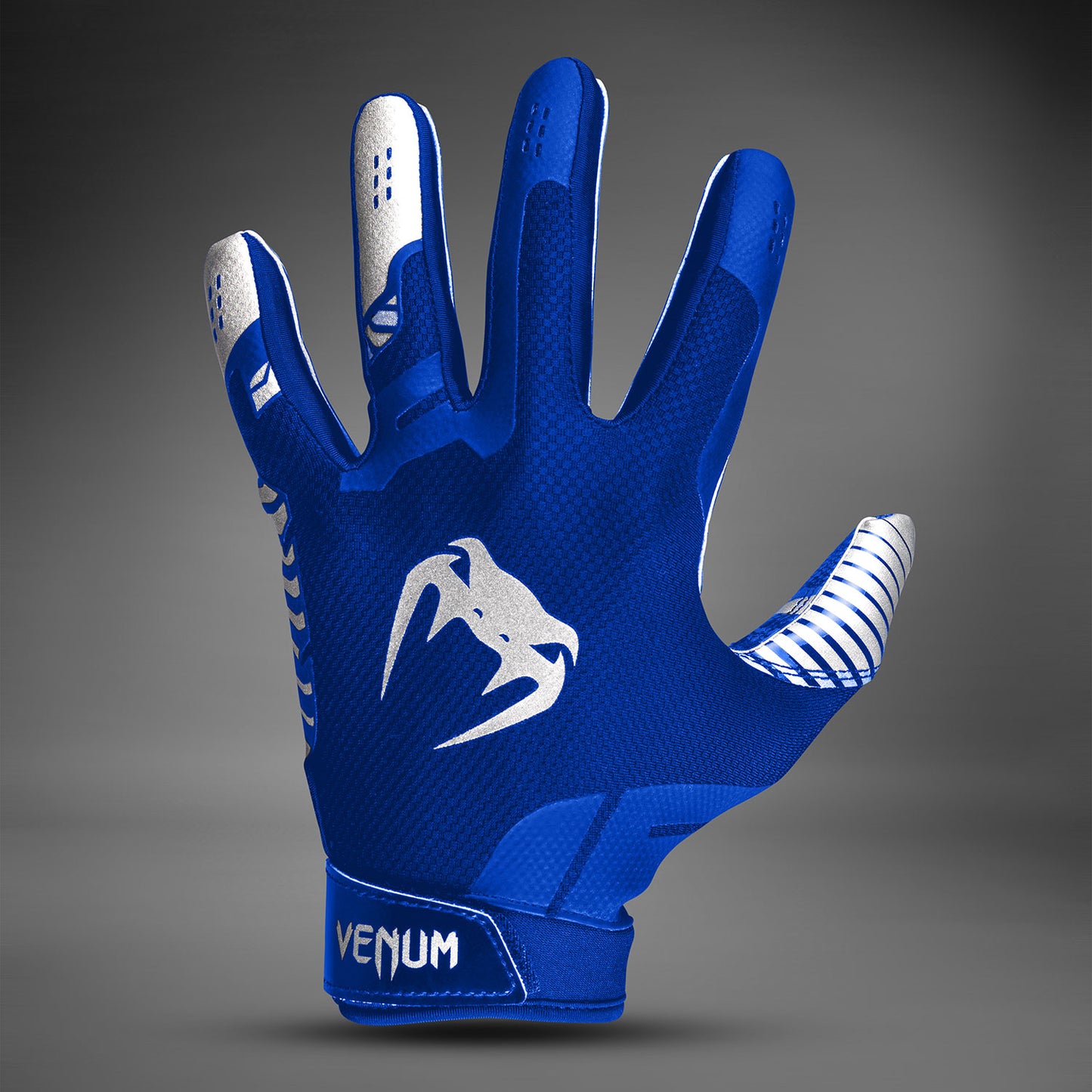 Venum Elite Guantes de Fútbol - Azul Real/Plata
