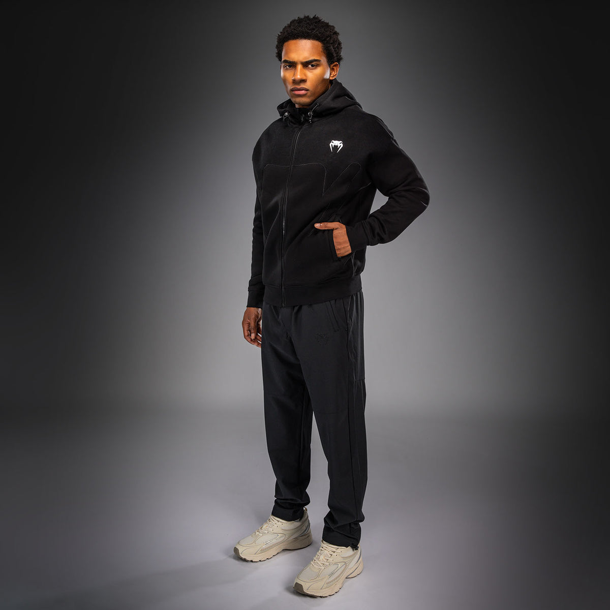 Venum Attack Fleece & Weave Chaqueta de chándal - Negro