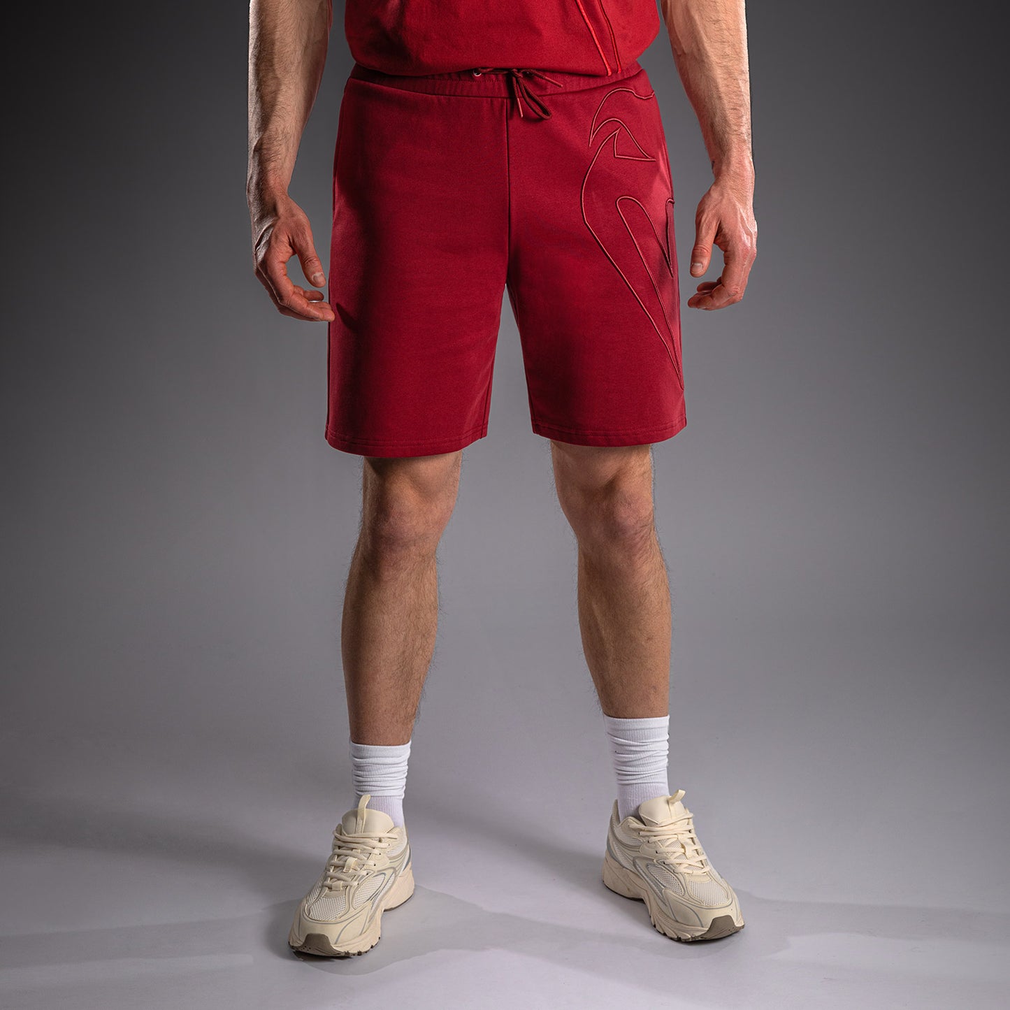 Venum Giant 3D Short de Algodón - Rojo
