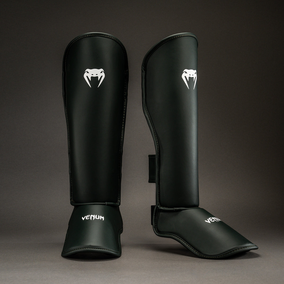 Venum Contender 1.5 Espinilleras - Verde/Blanco