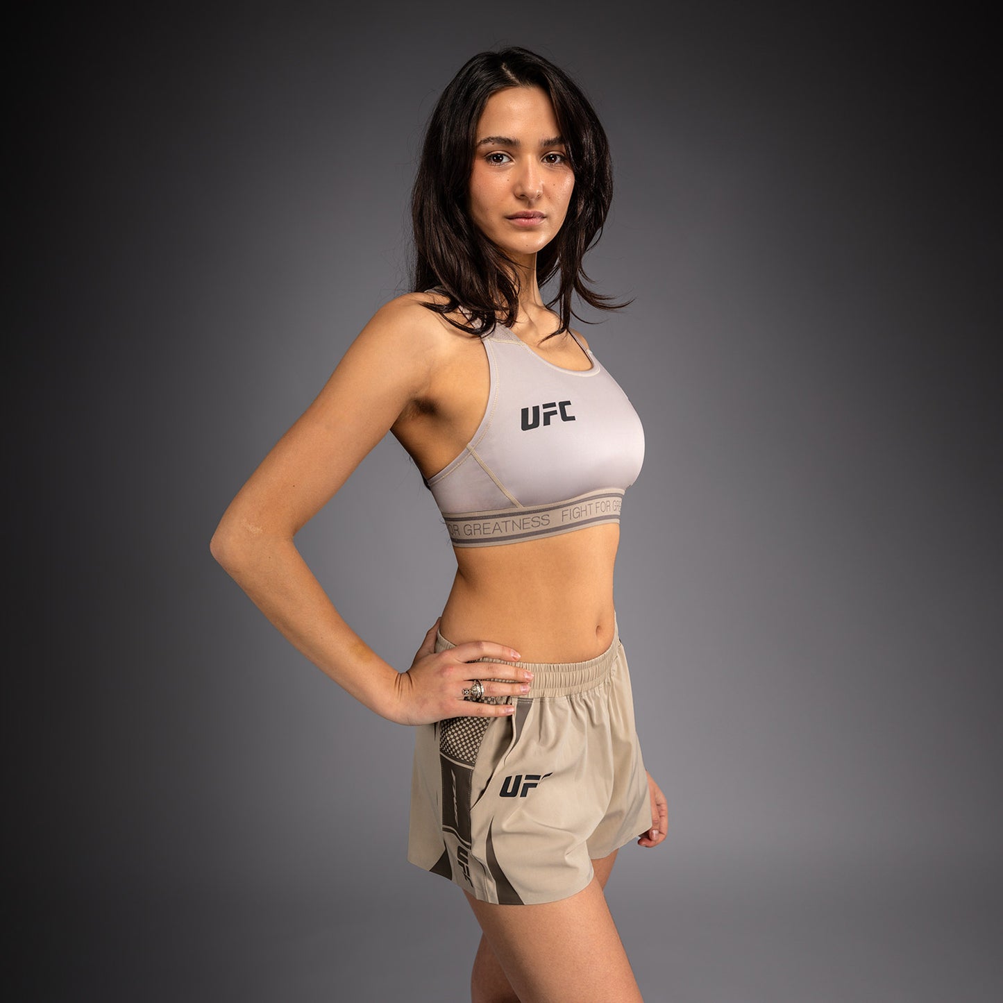 Venum UFC Unity by Venum Authentic Fight Week Sujetador Deportivo para Mujer - Arena