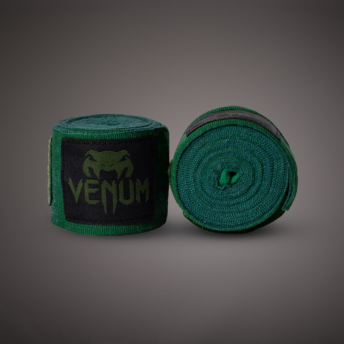 Venum Kontact Boxing Vendas - Caqui/Negro - 4.5m (180 in)