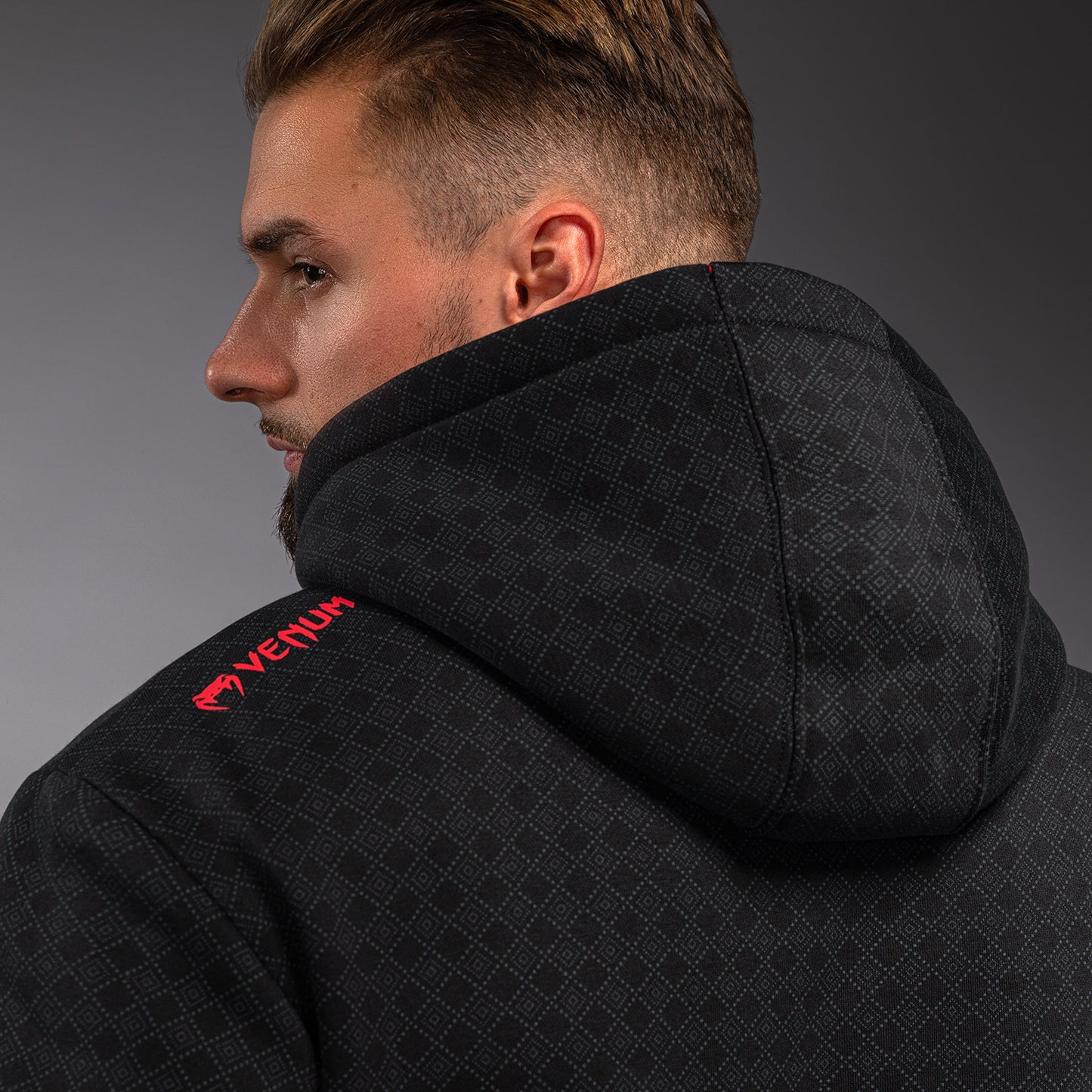 Venum x Roger Gracie Signature Sudadera con Capucha - Negro/Rojo