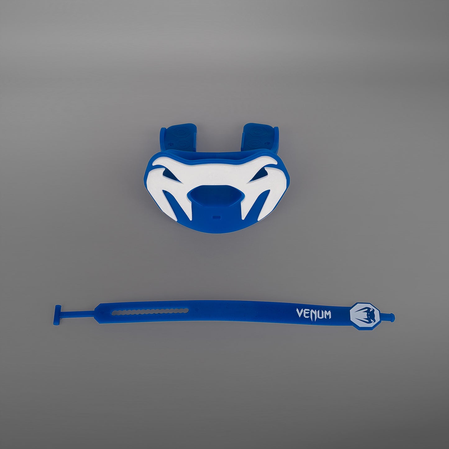 Venum Elite Protector Bucal Edición Logo  - Azul/Blanco