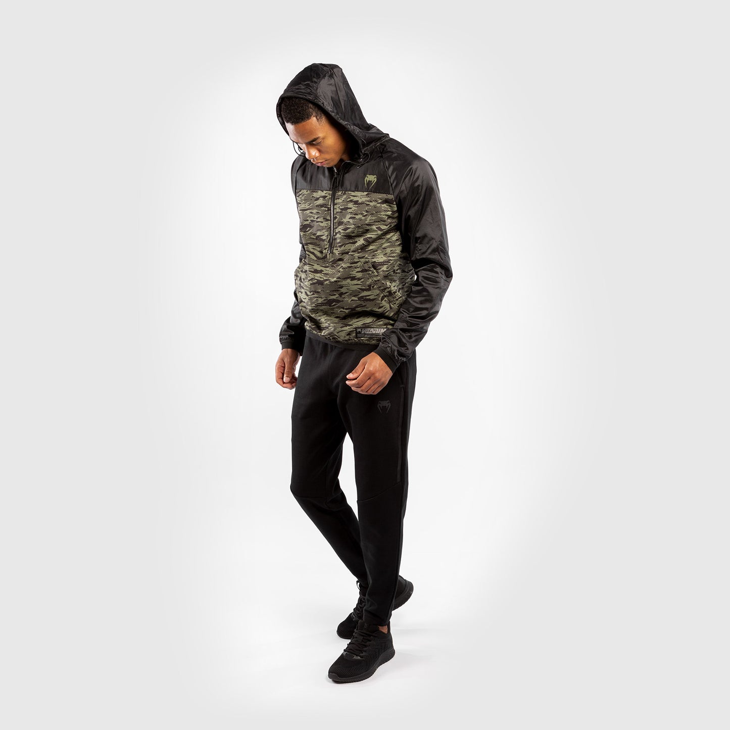Sudadera con capucha Venum Laser XT - Negro/Bosque Camo