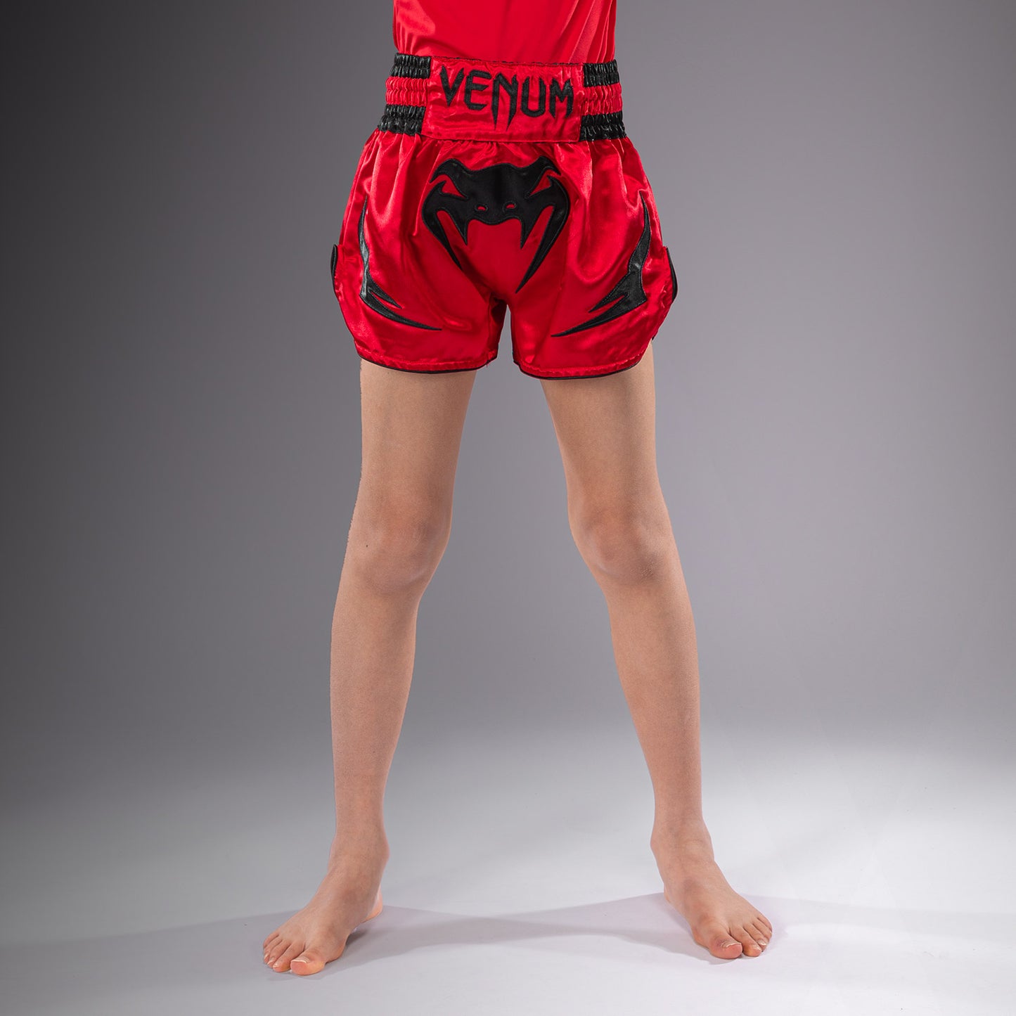 Venum Inferno Pantalones de Thai para Niños - Rojo Cereza