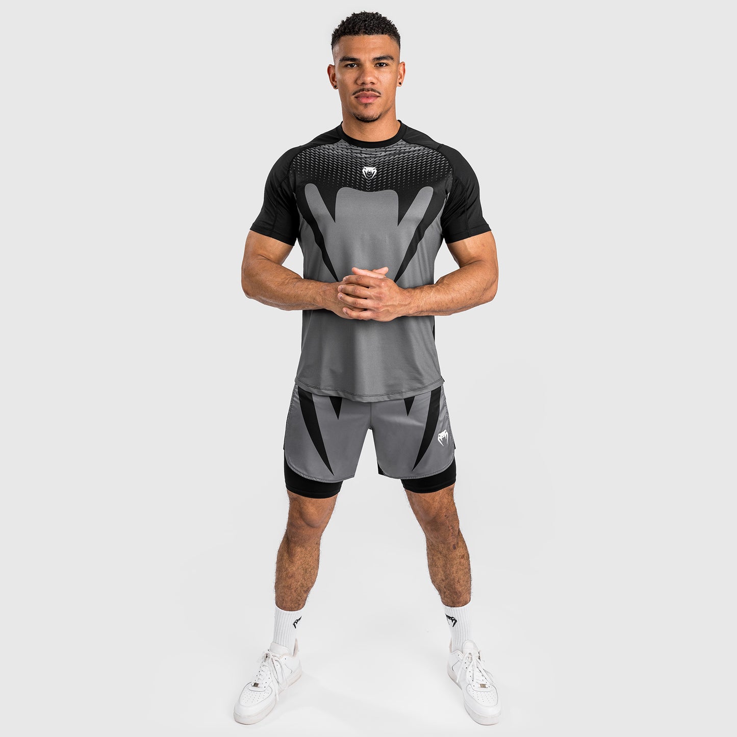 Camiseta Dry-Tech Venum Attack - Negro