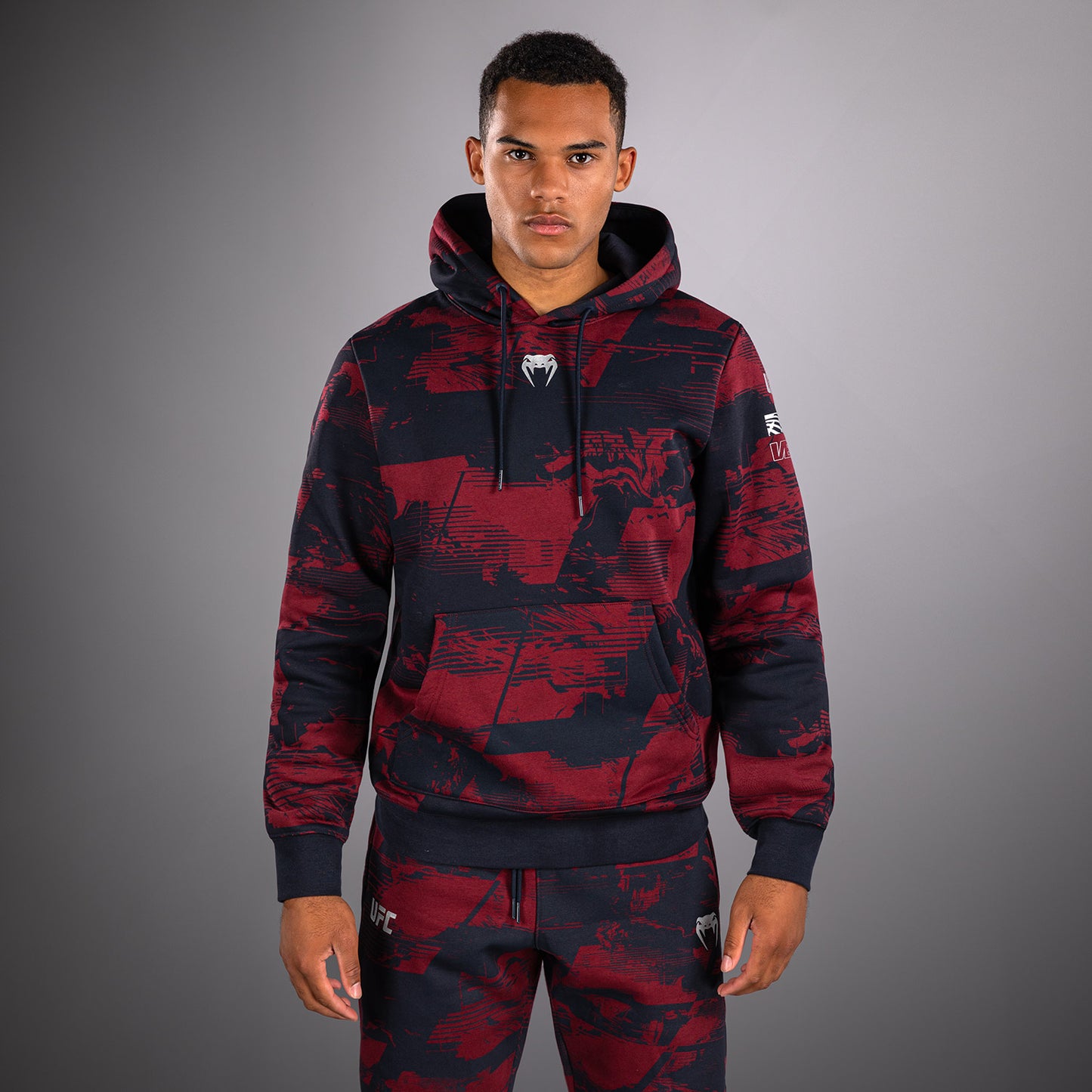 UFC Zenith by Venum Authentic Fight Week Sudadera Hombre - Azul marino/Burdeos/Plateado